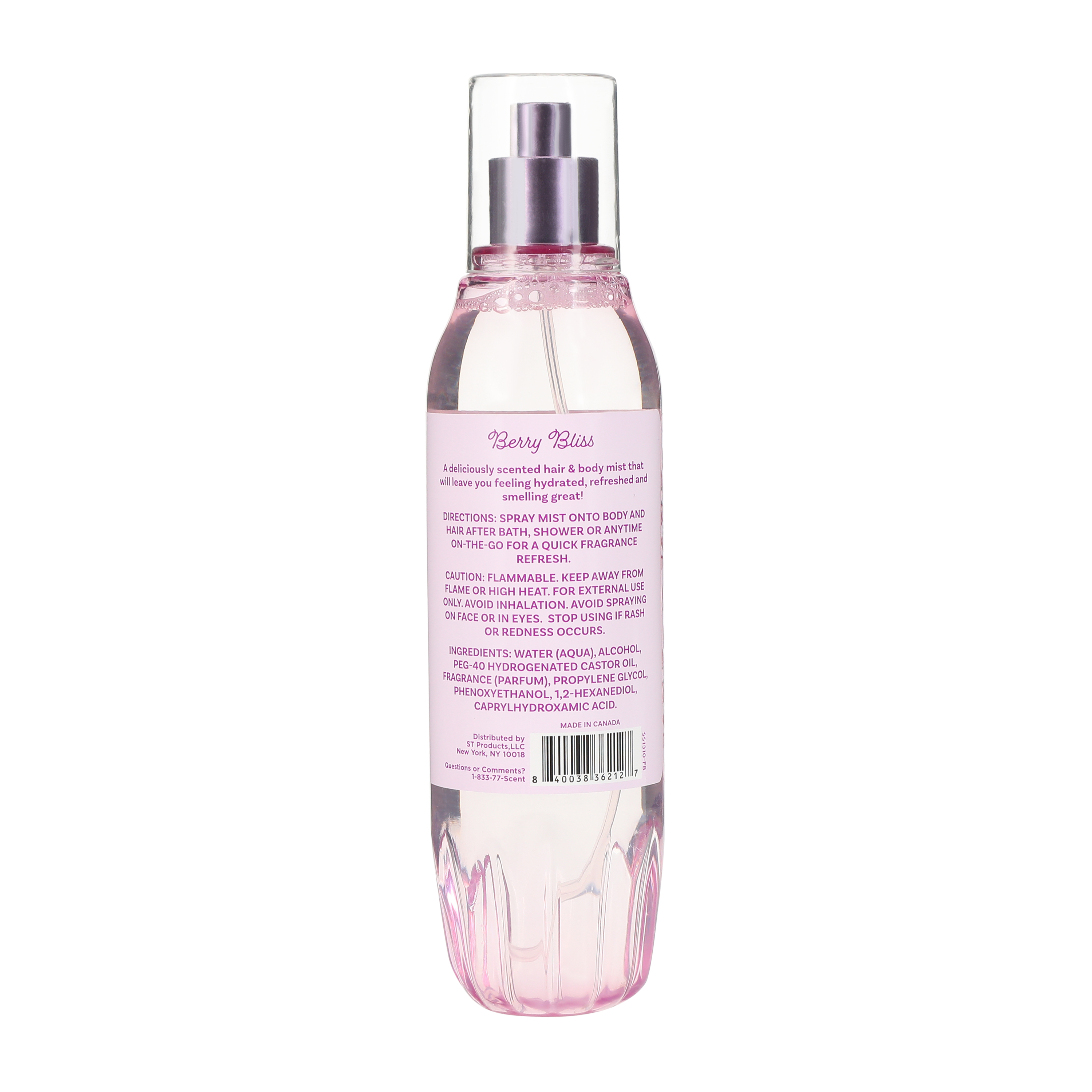 Bloom & Bows Berry Bliss Hair & Body Fragrance Mist 7oz