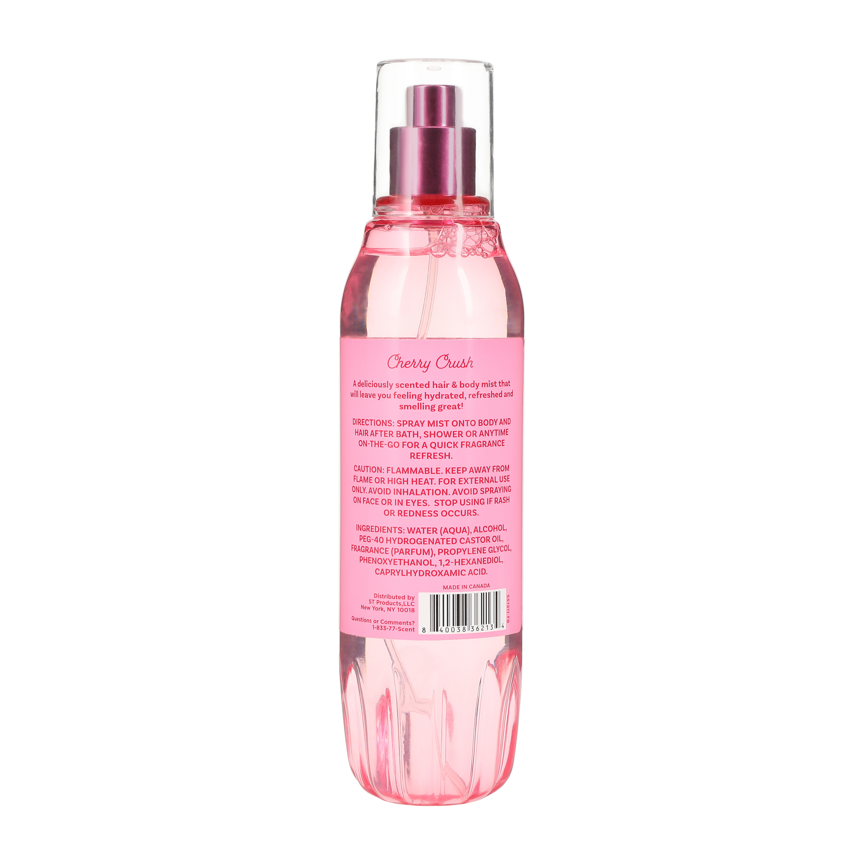 Bloom & Bows Cherry Crush Hair & Body Fragrance Mist 7oz
