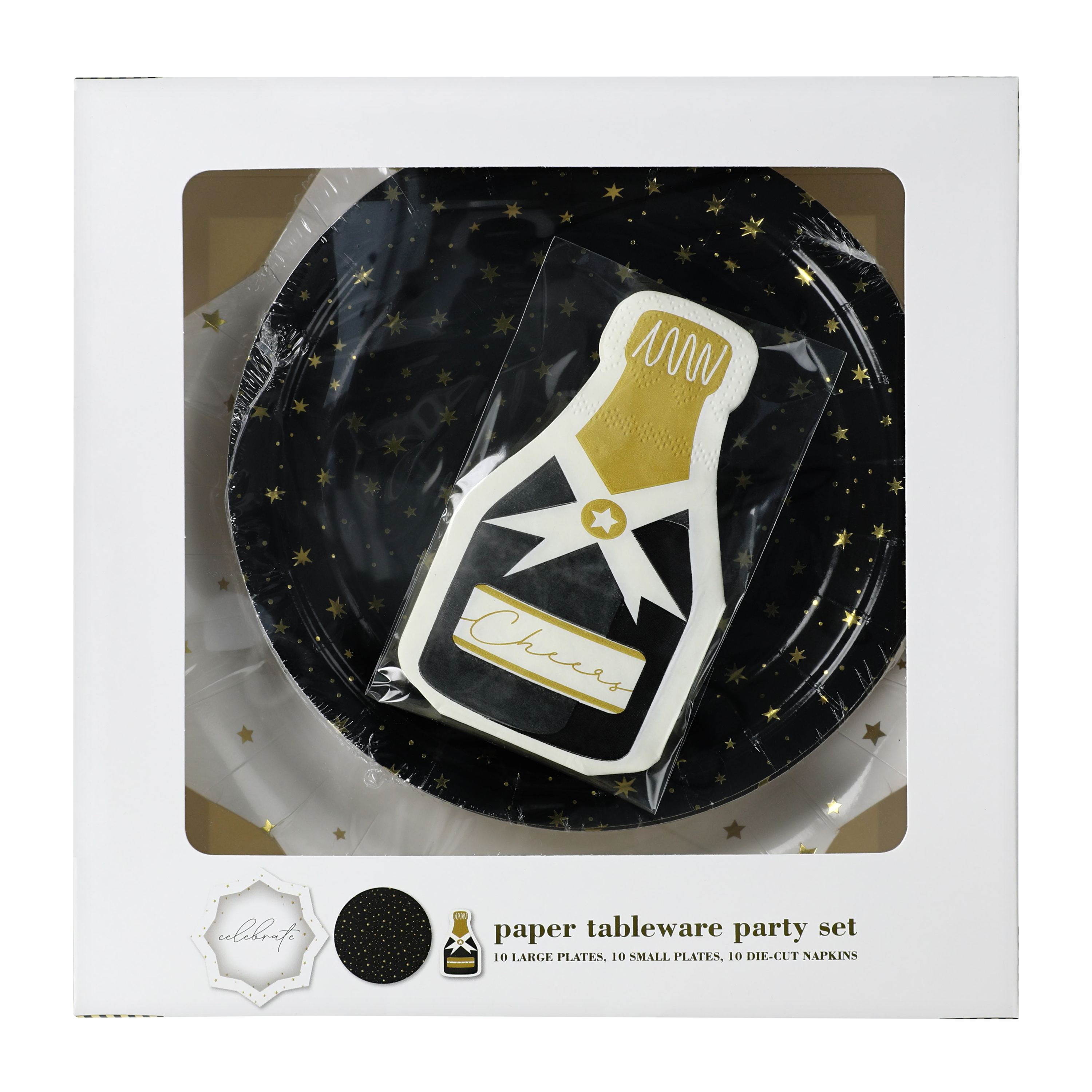 Paper Tableware Party Set 30-Pack