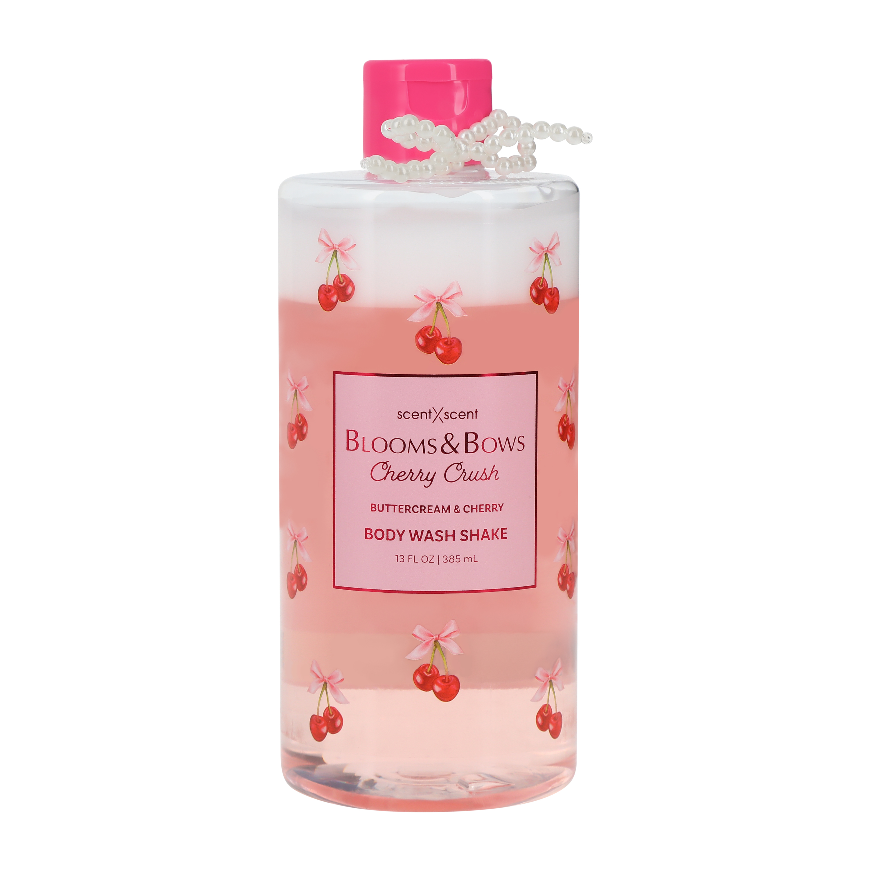 Blooms & Bows Cherry Crush Body Wash Shake 13oz