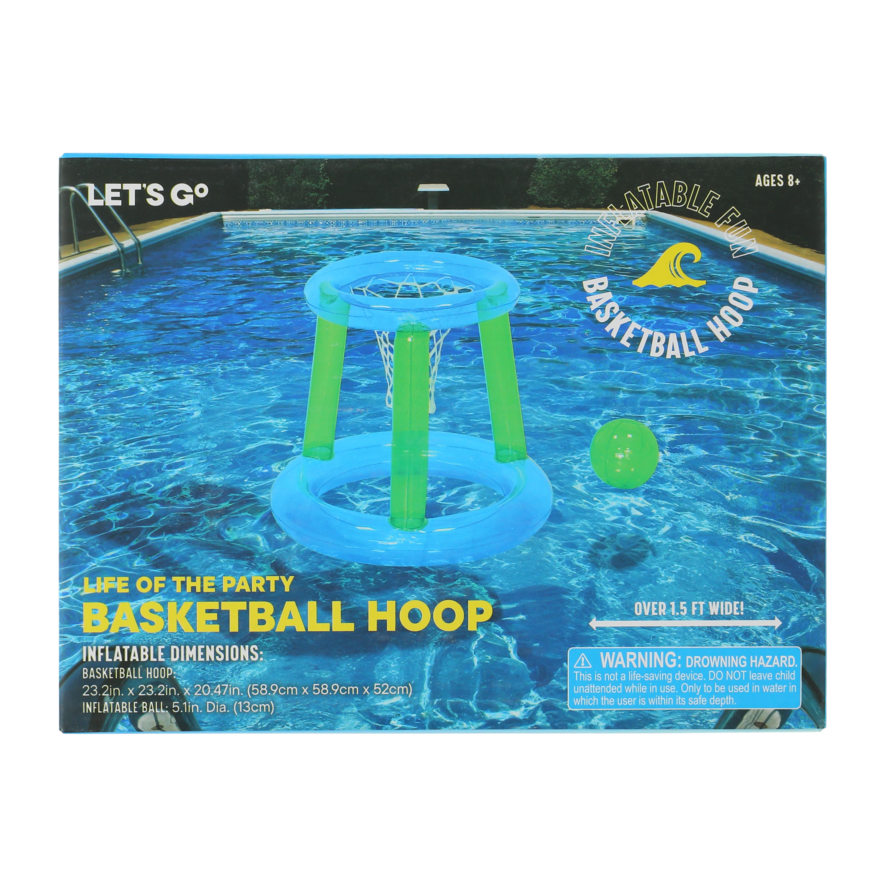 Inflatable Basketball Hoop Set