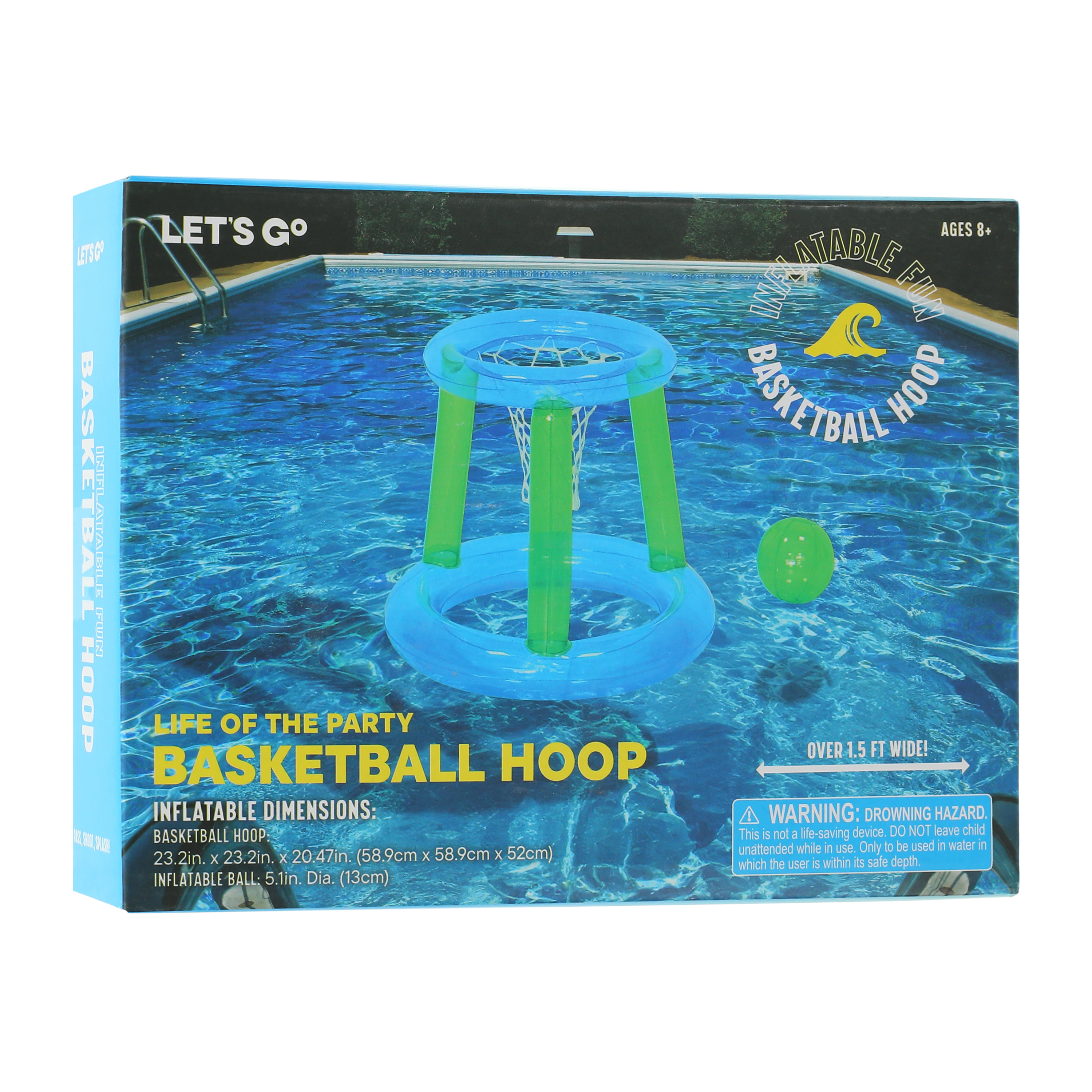 Inflatable Basketball Hoop Set