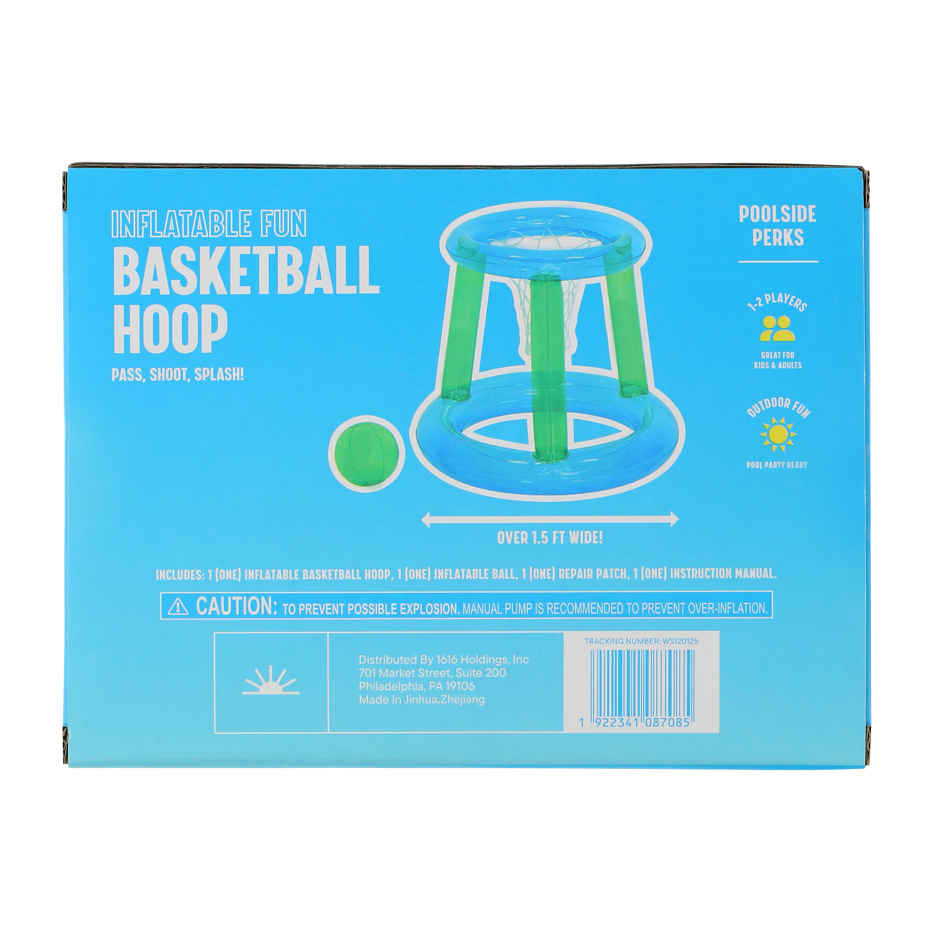 Inflatable Basketball Hoop Set