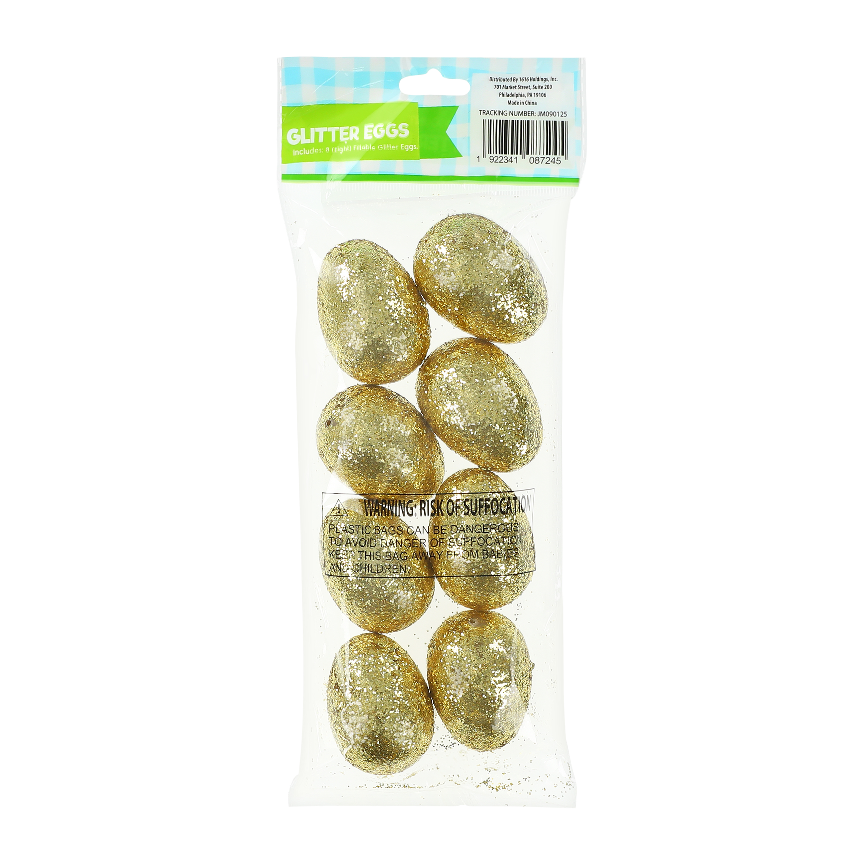 Easter Glitter Eggs 8-Count