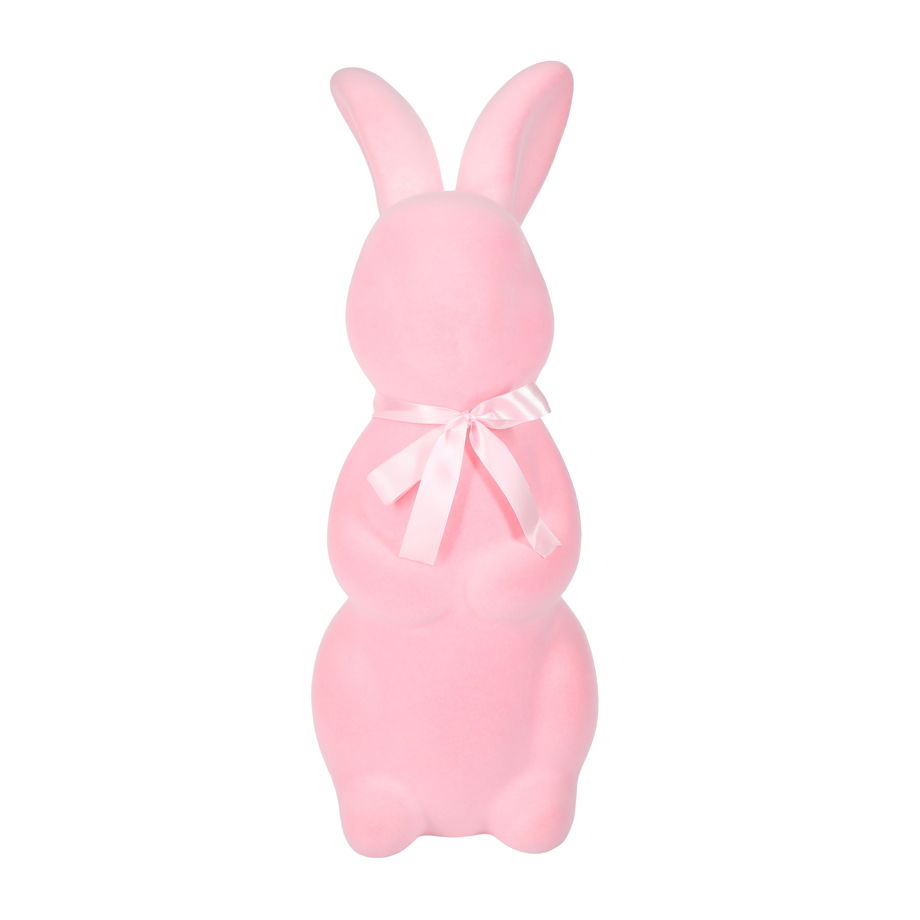 Easter Novelty Flocked Bunny