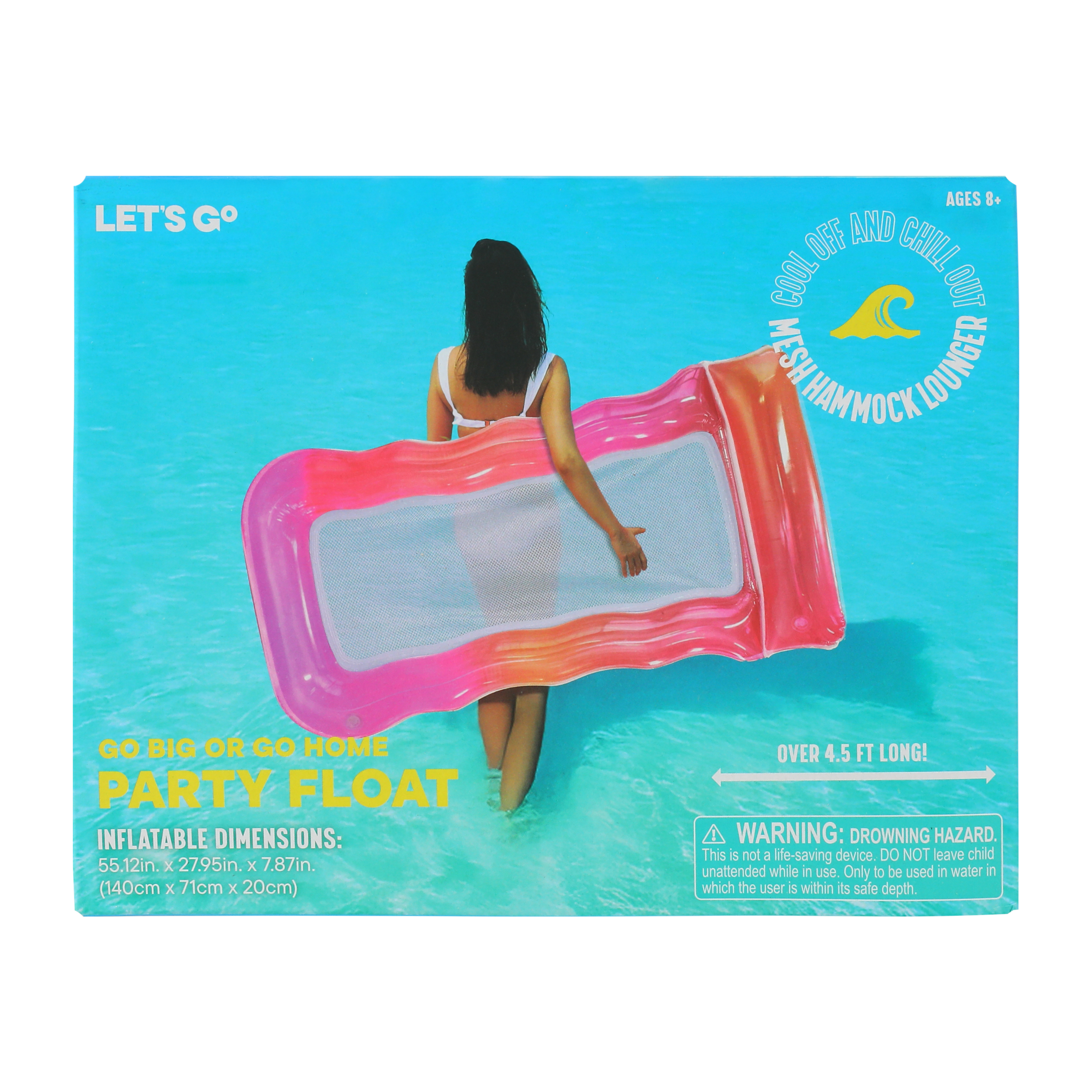 Mesh Hammock Lounger Party Float