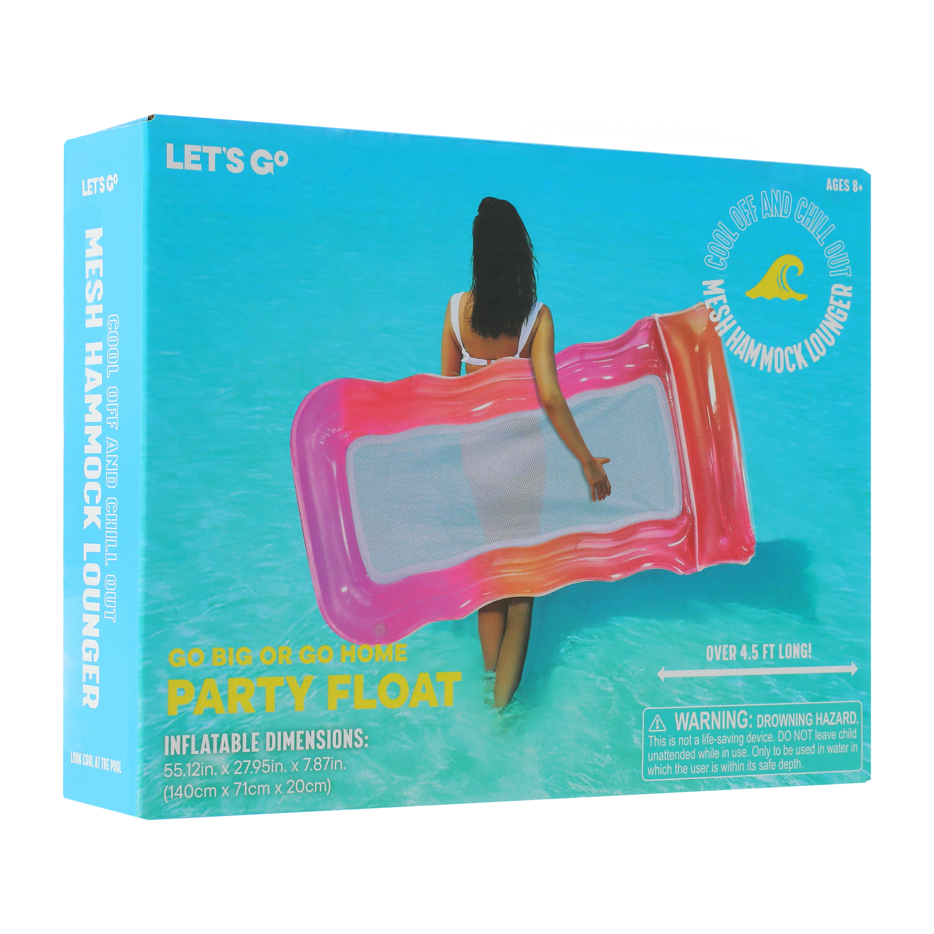 Mesh Hammock Lounger Party Float