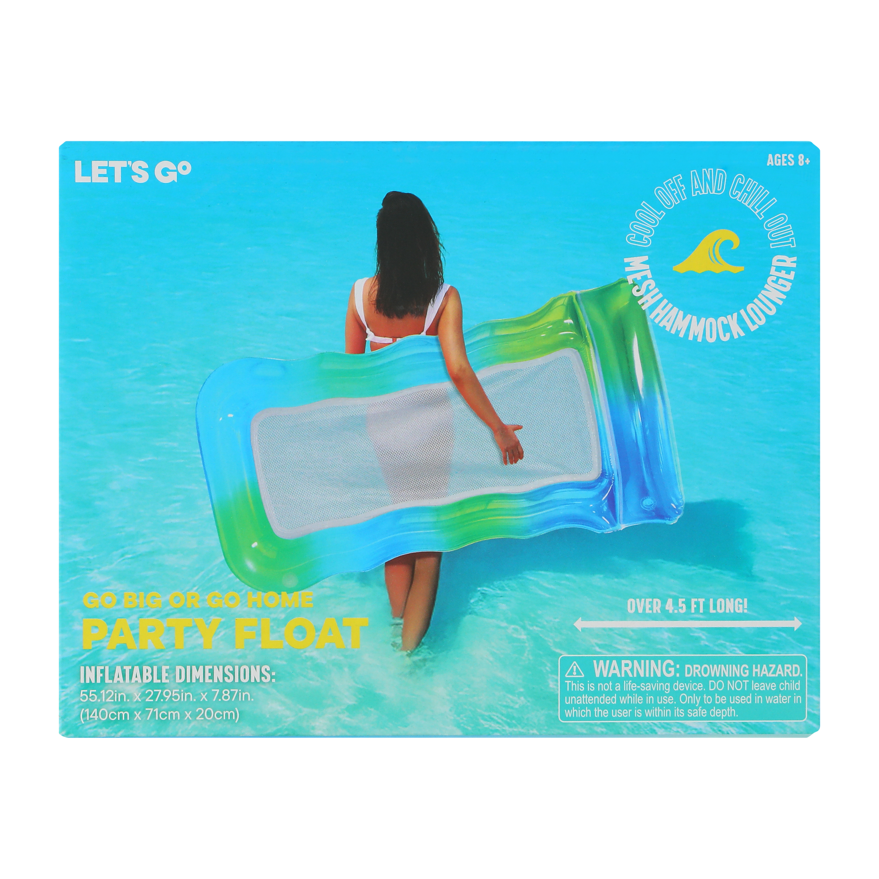Mesh Hammock Lounger Party Float