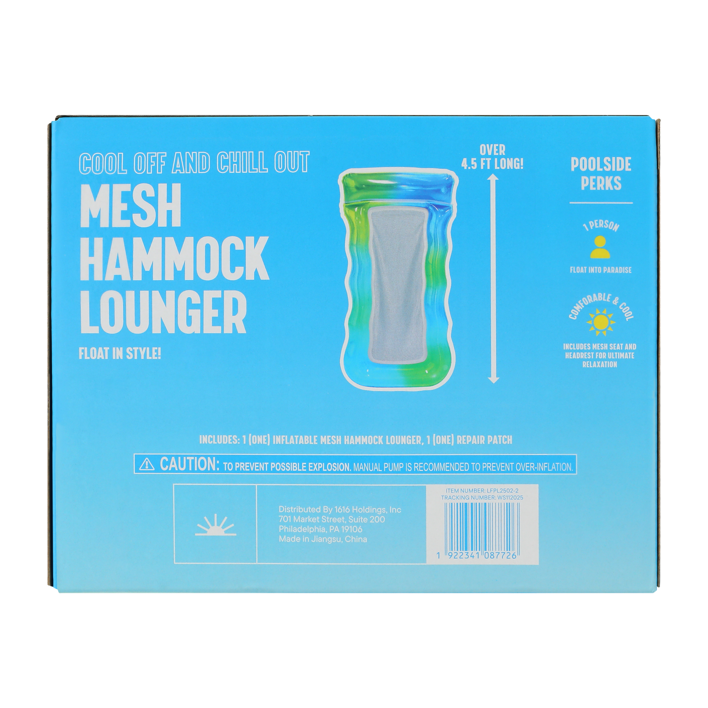 Mesh Hammock Lounger Party Float