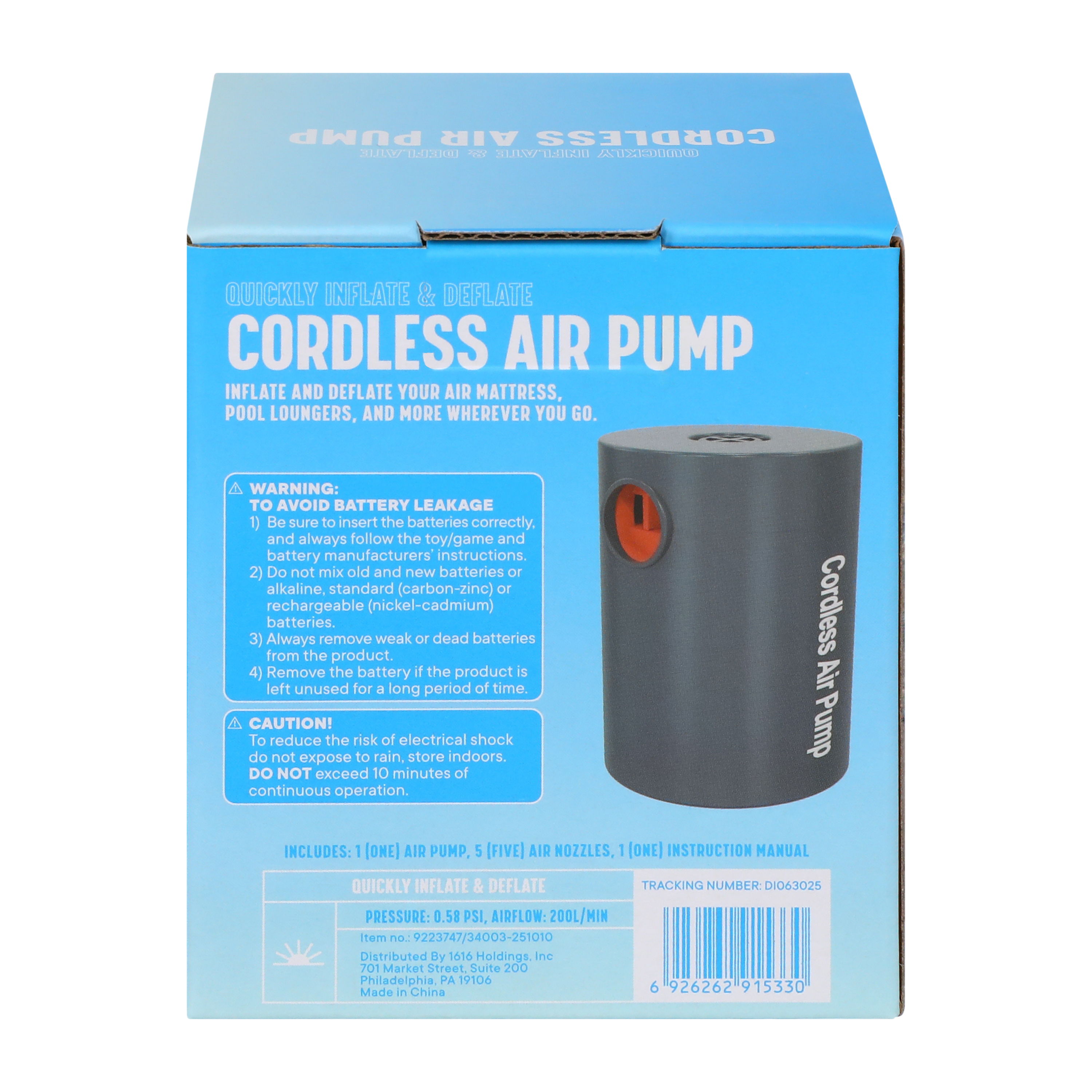 Cordless Air Pump