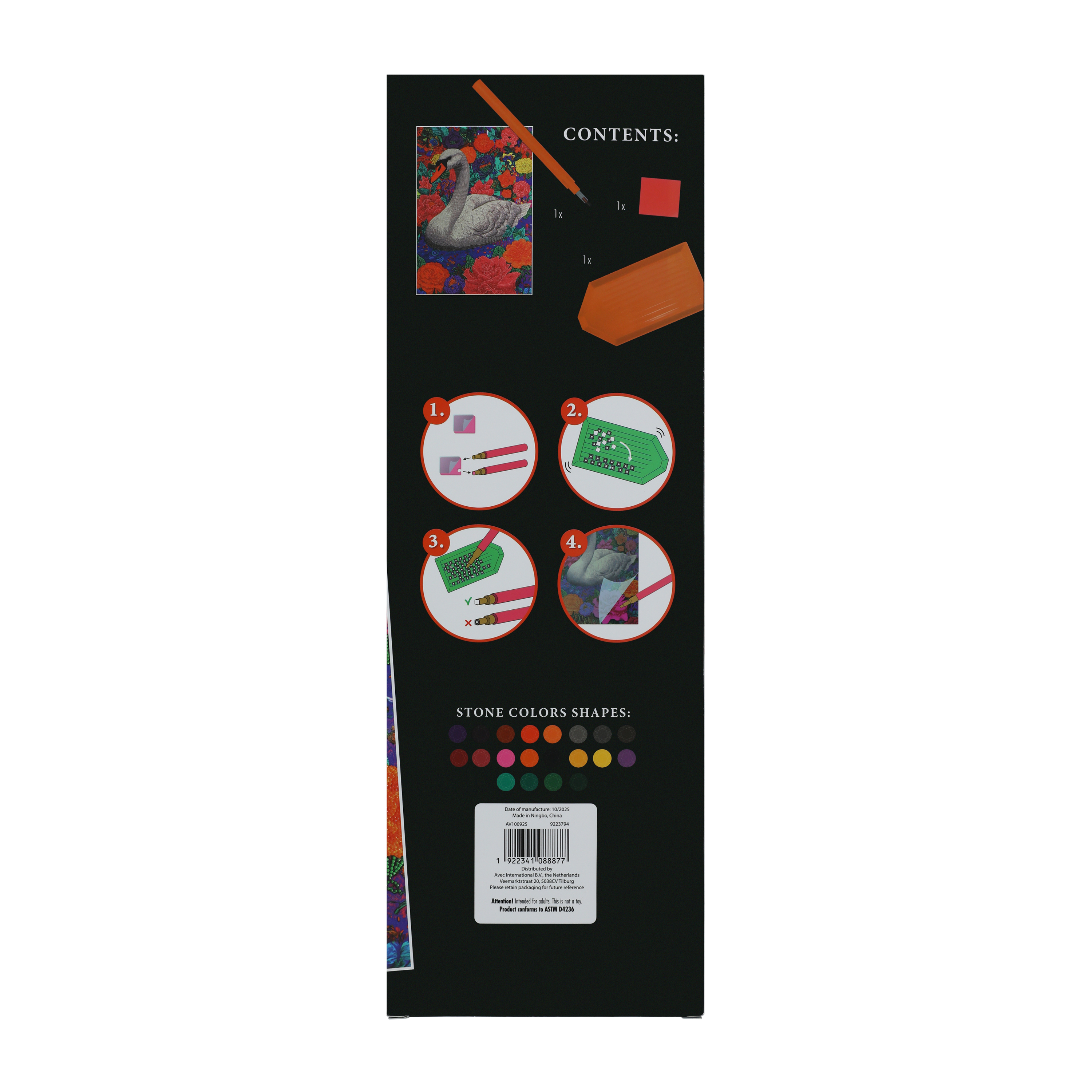 DIY Neon Diamond Painting 15.75in x 23.6in