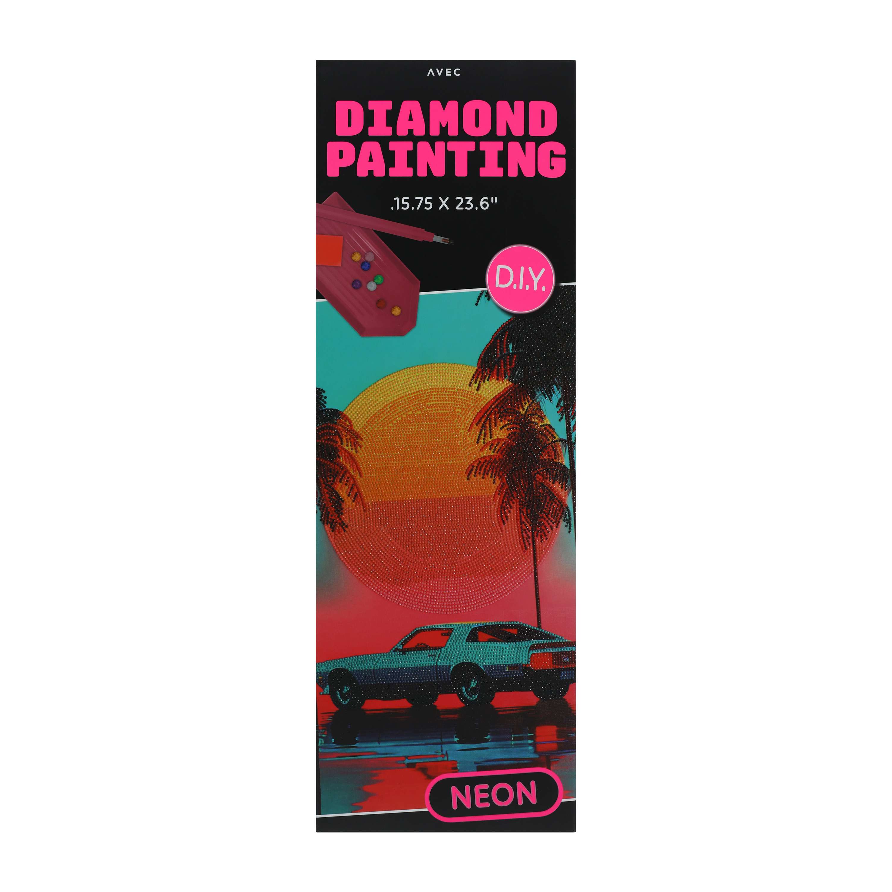 DIY Neon Diamond Painting 15.75in x 23.6in