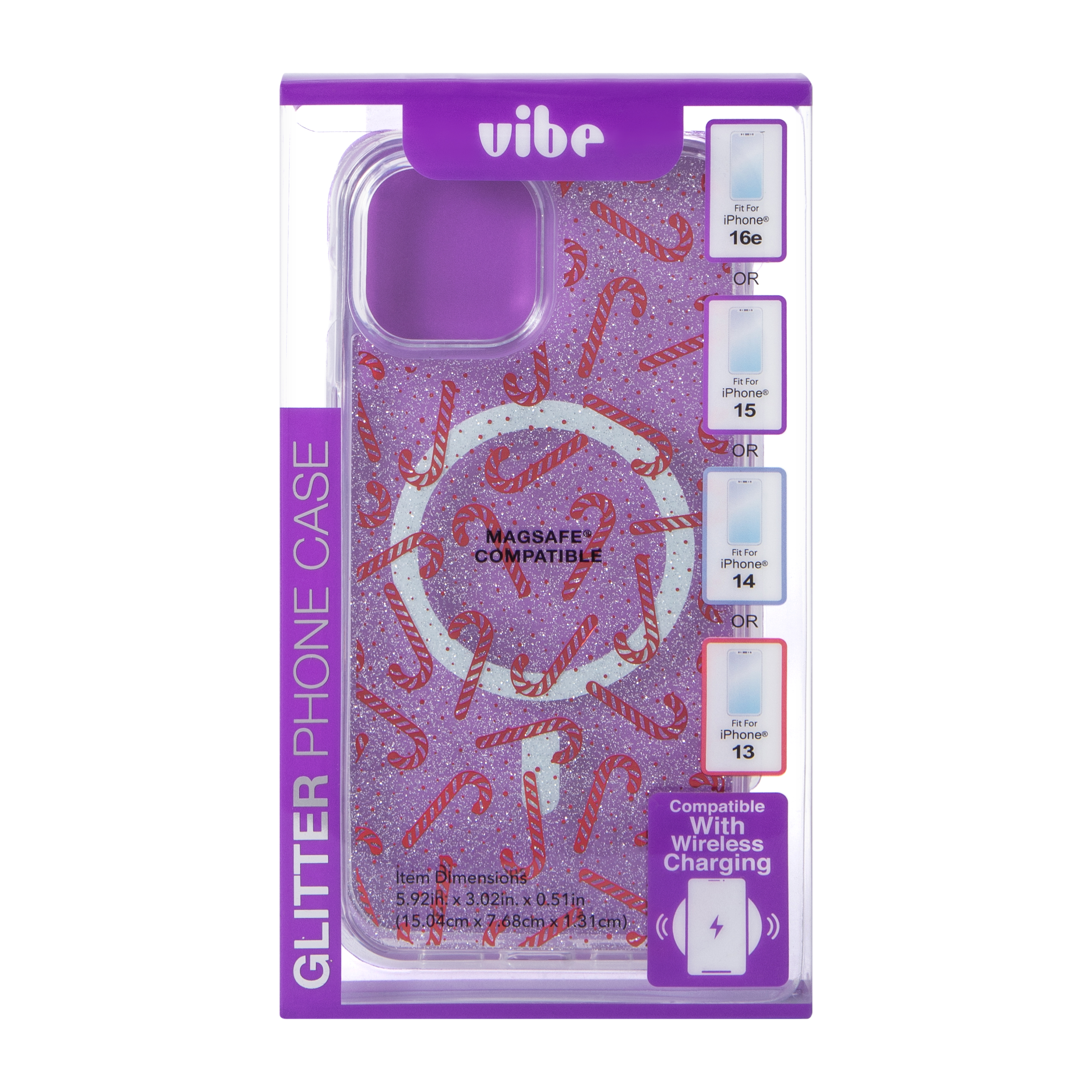 iPhone 16e® MagSafe® Glitter Phone Case