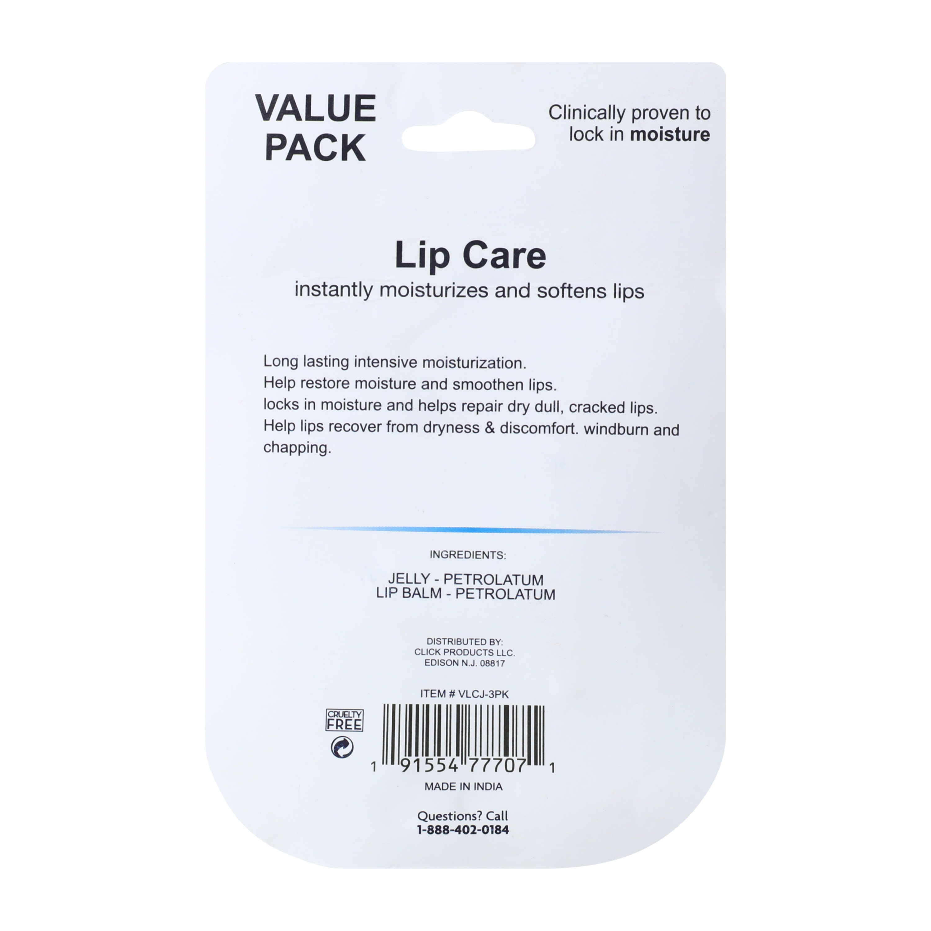 Vaseline® Lip Care Value Pack 3-Pack