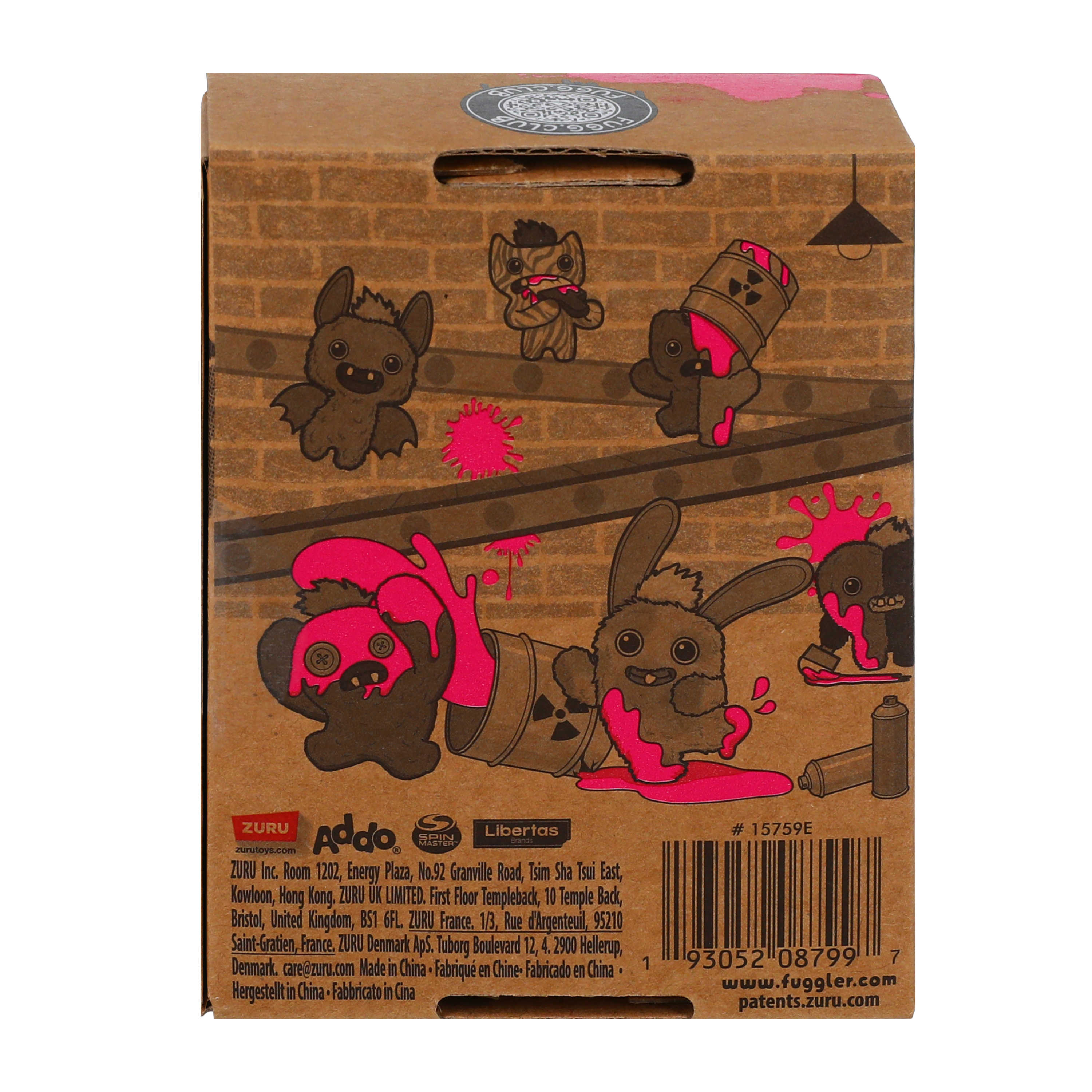 Zuru Fuggler™ Baby Pinkles Plush Toy (Styles May Vary)