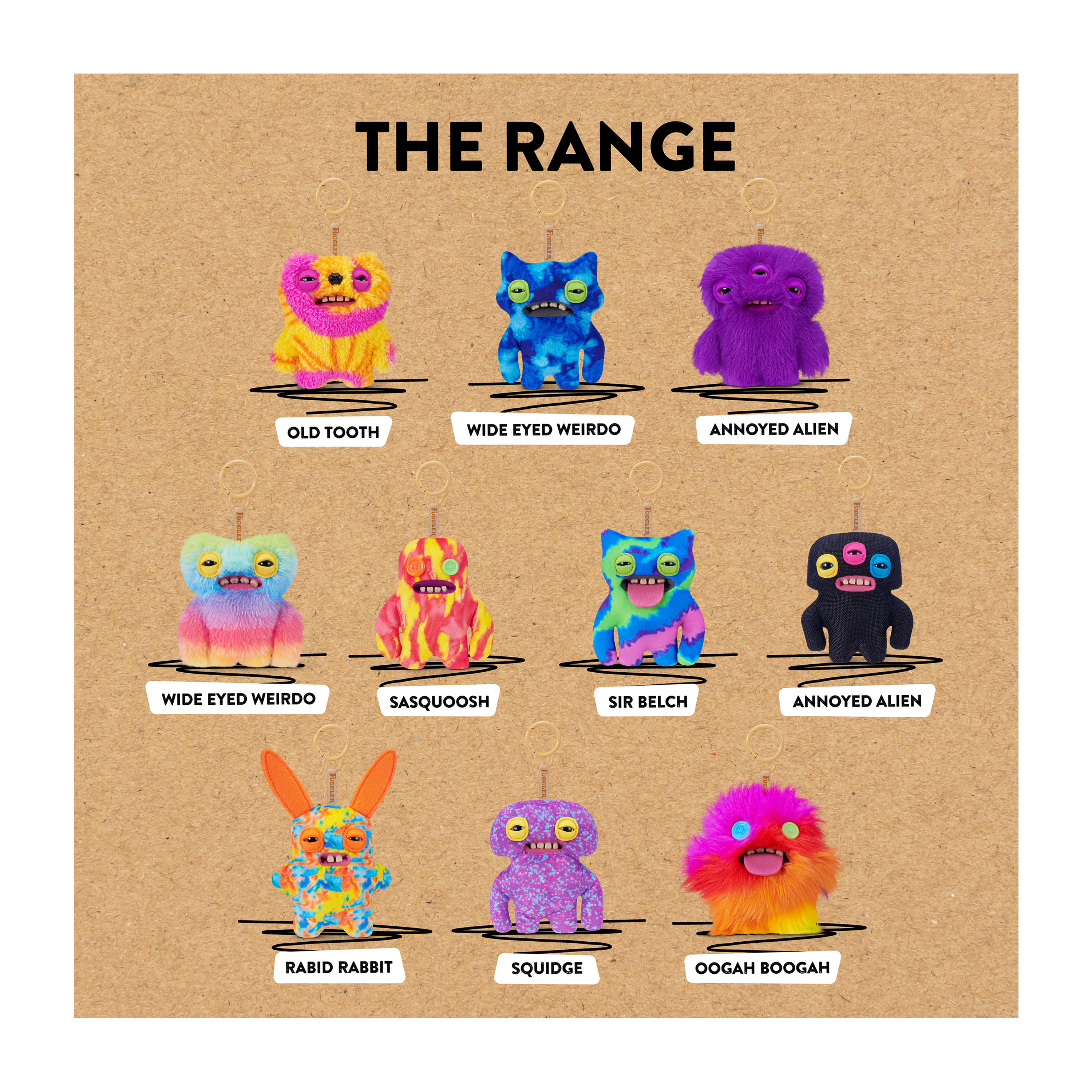 Fuggler™ Keyring (Styles May Vary)