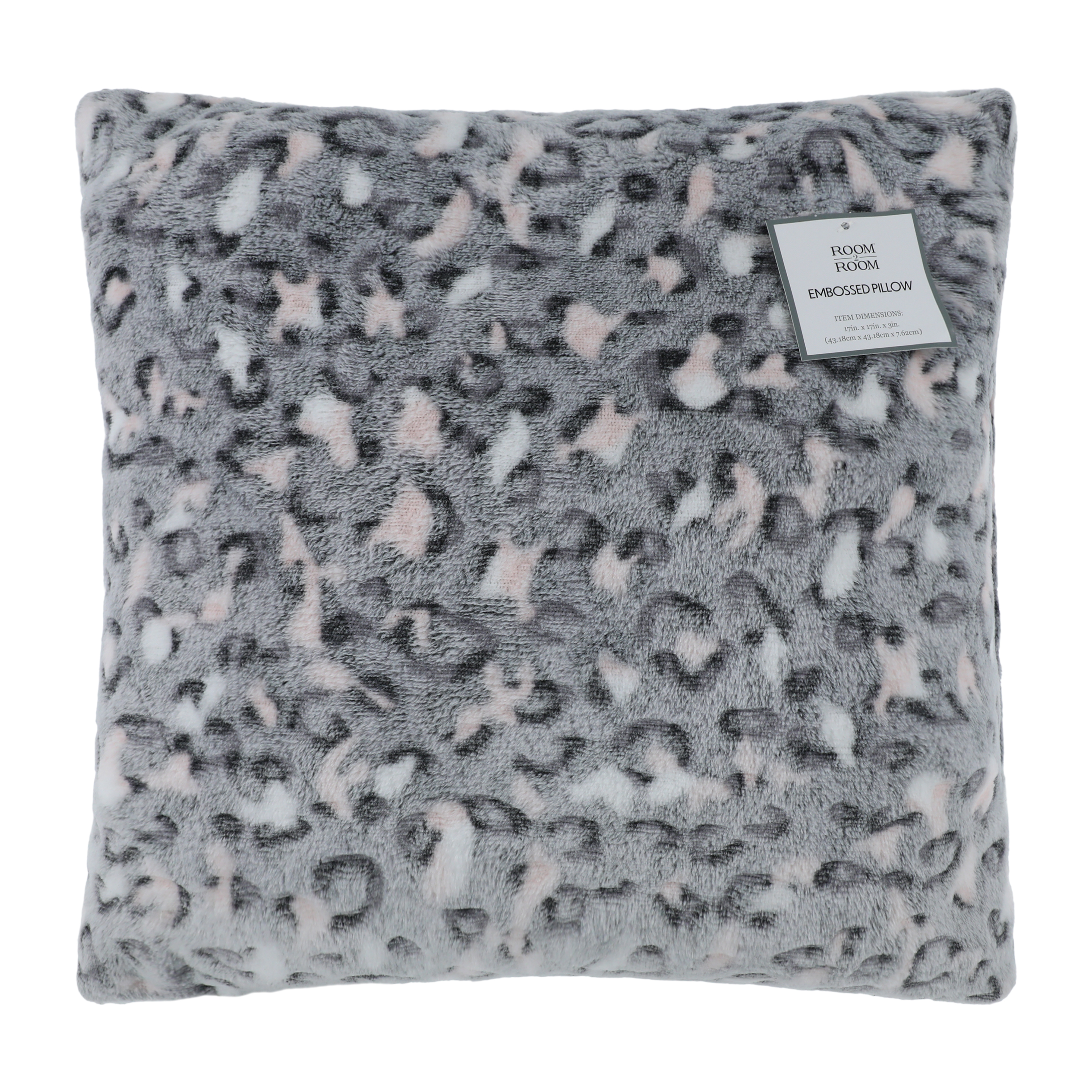 Embossed Pillow 17inx17in