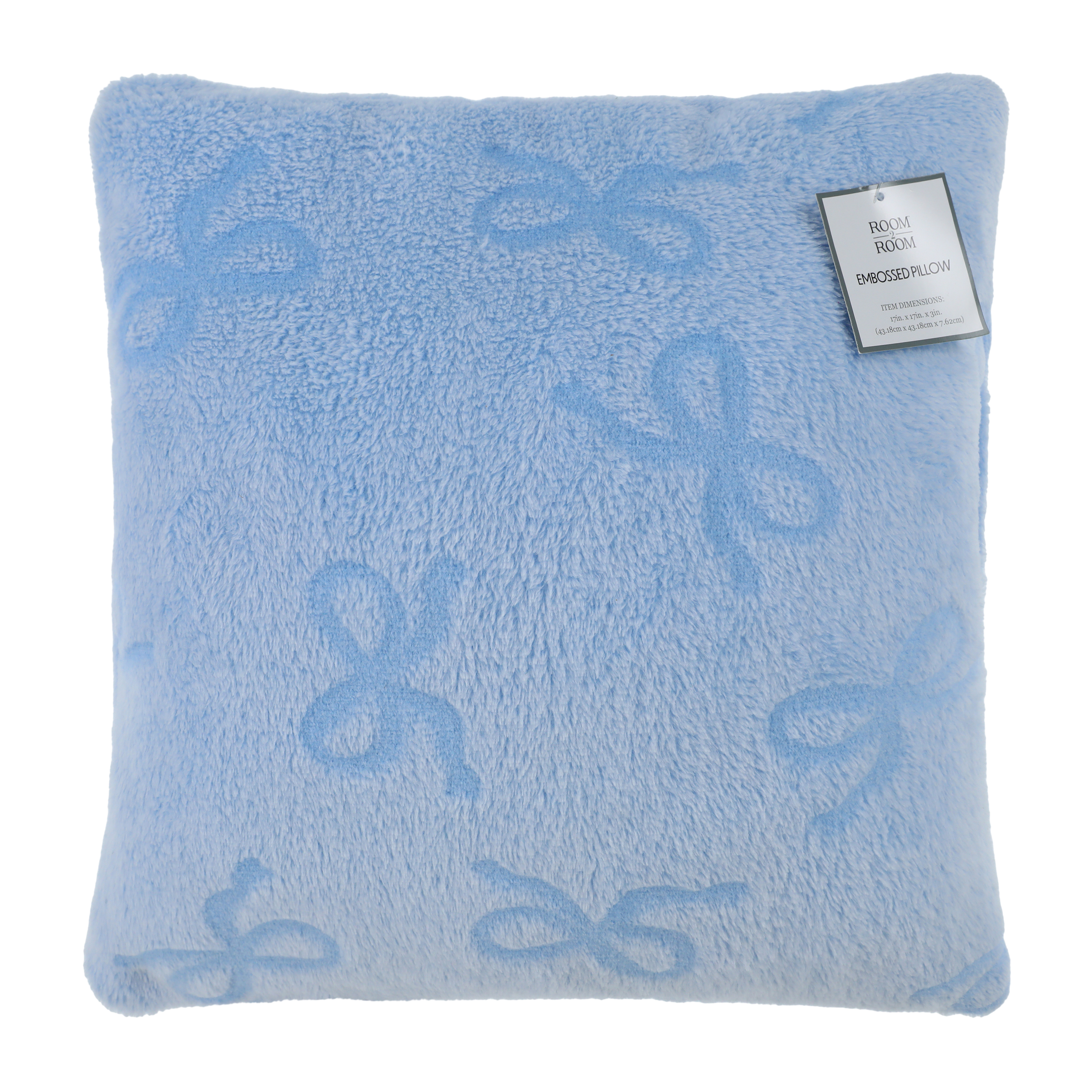 Embossed Pillow 17inx17in