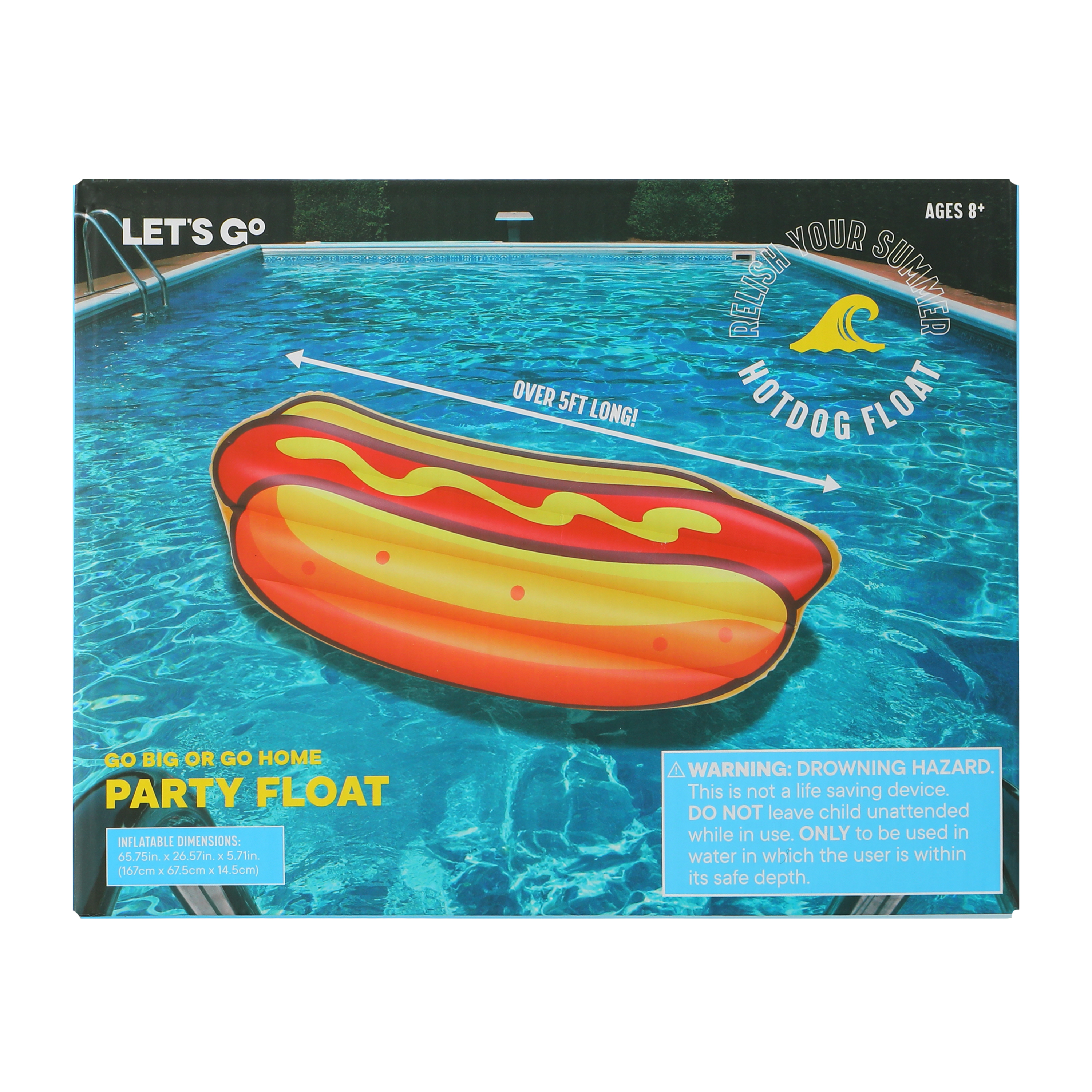 Party Hot Dog Float
