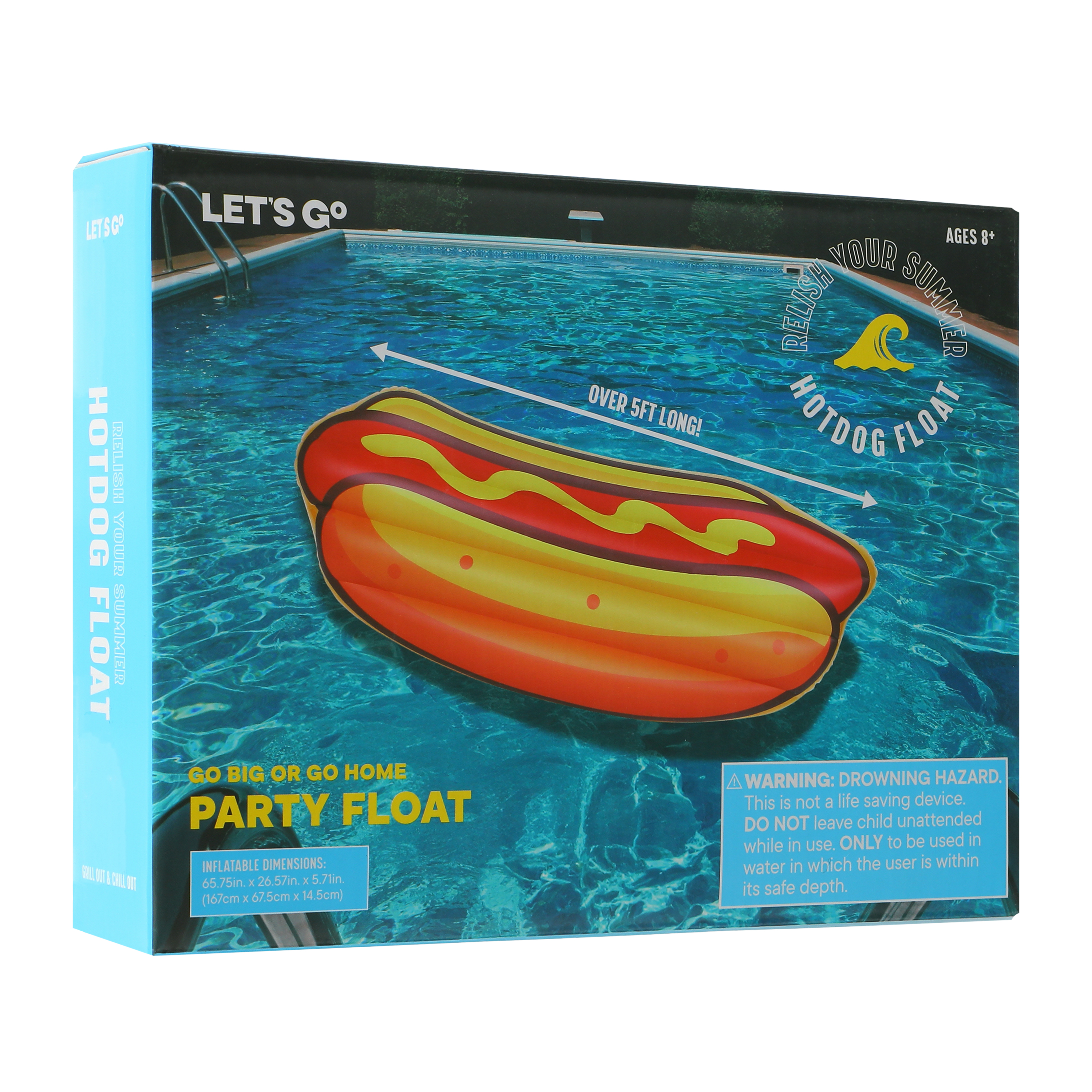 Party Hot Dog Float