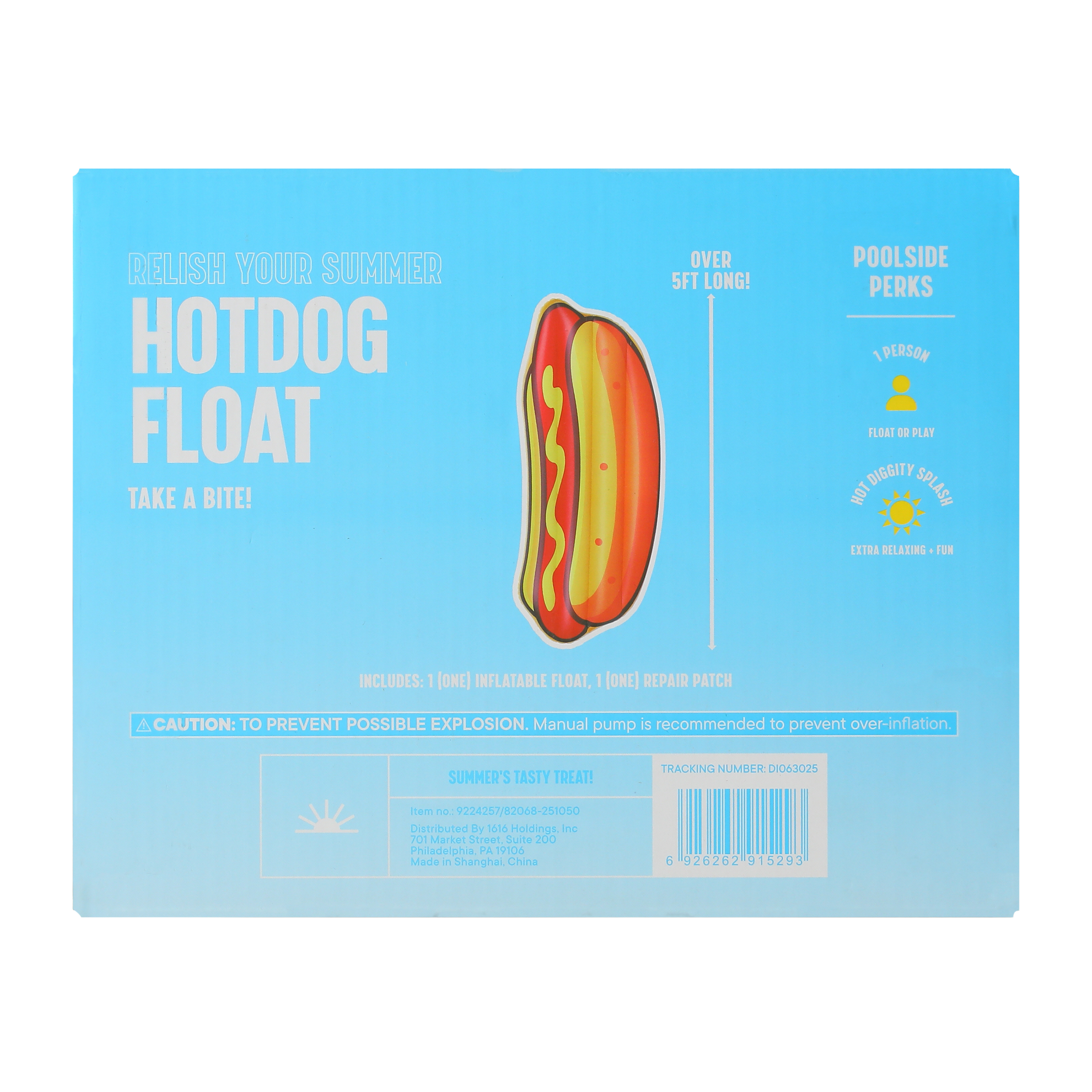 Party Hot Dog Float
