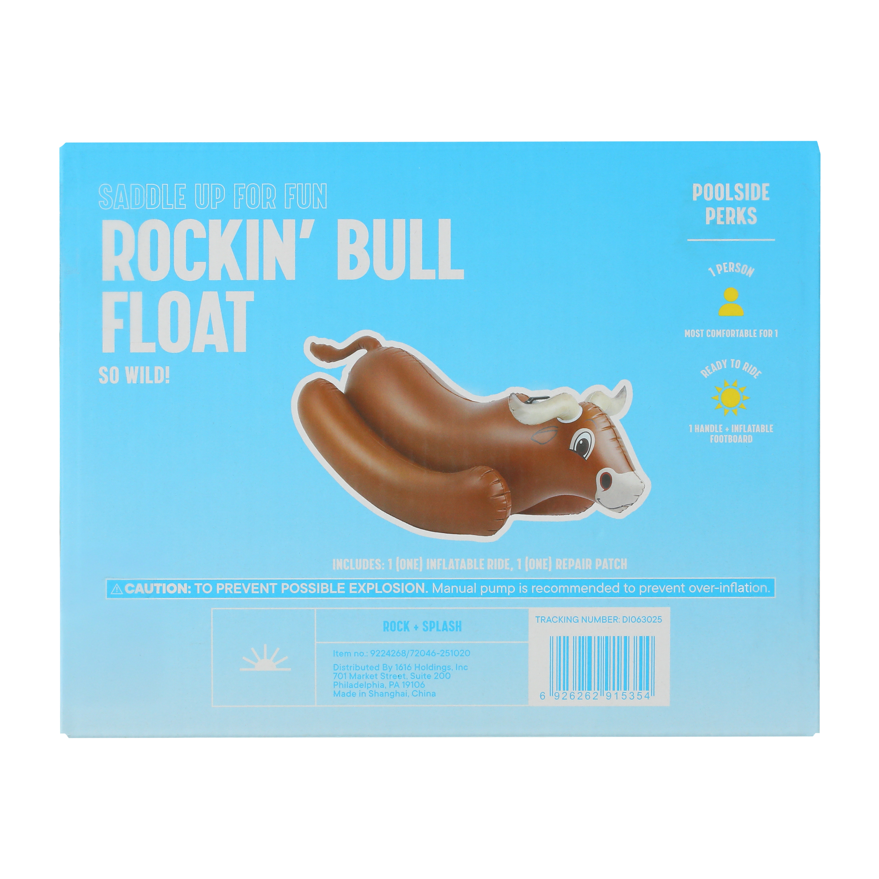 Rideable Rockin' Bull Float
