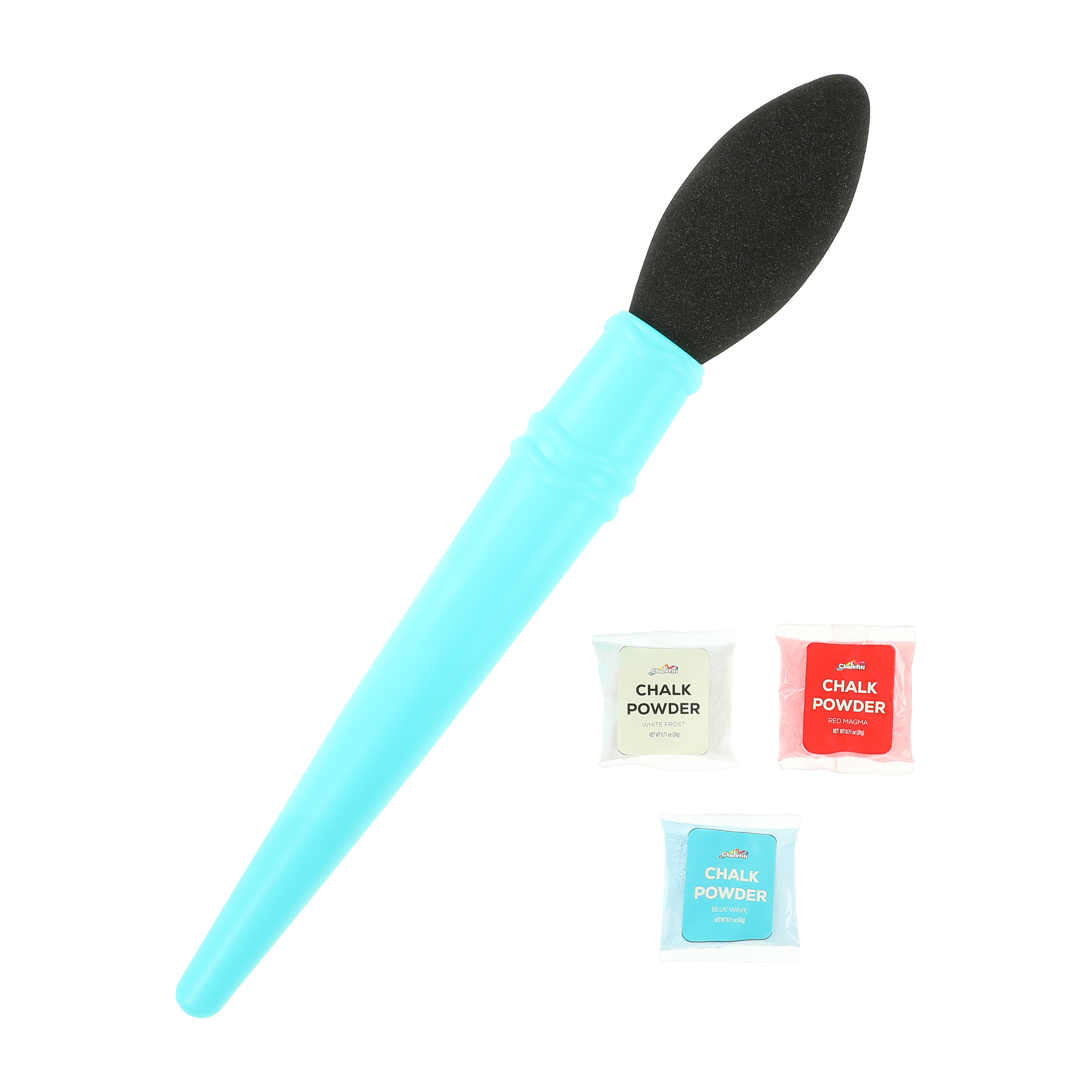 Chalkfiti! Sidewalk Chalk Brush Set