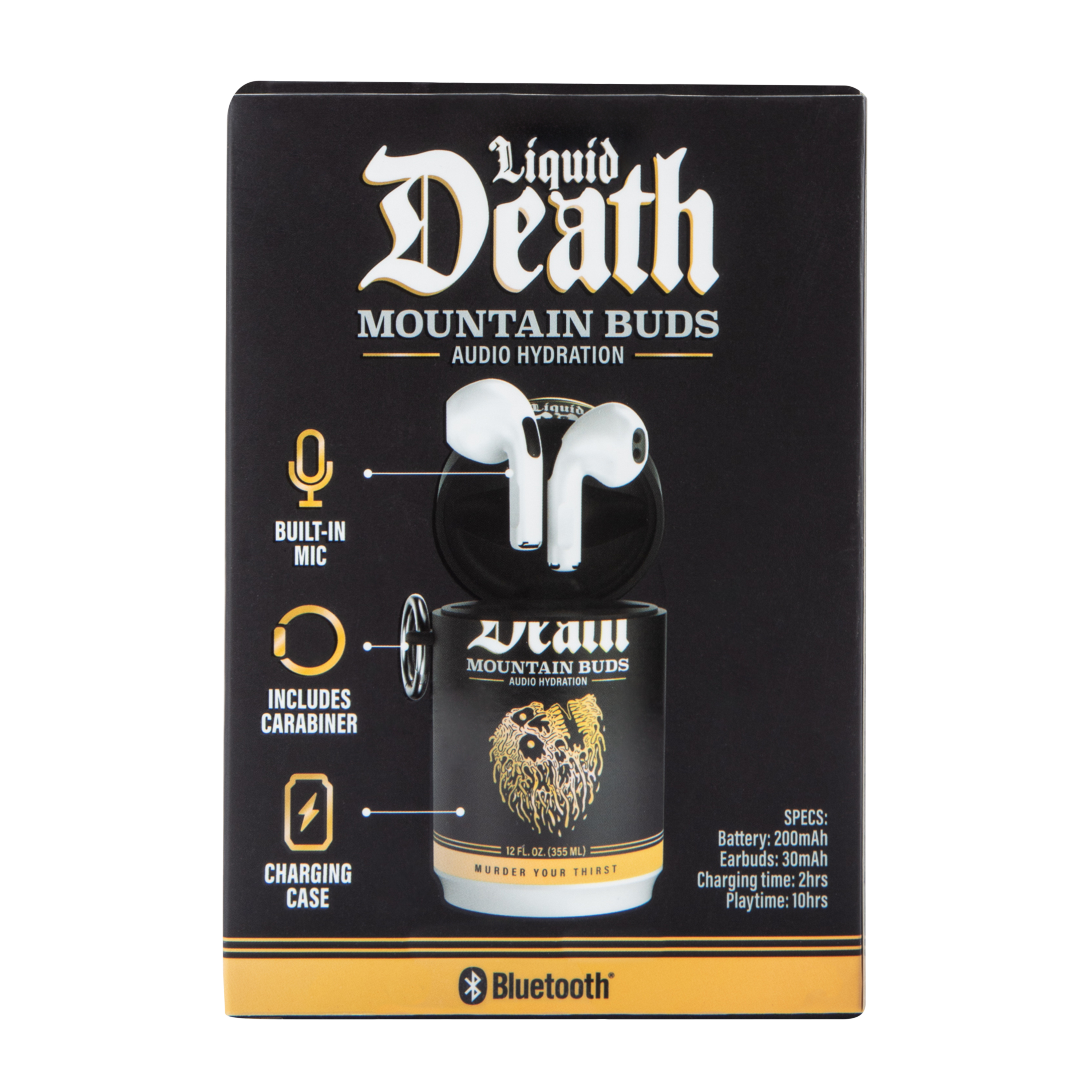 Liquid Death Audio Hydration Mountain Buds