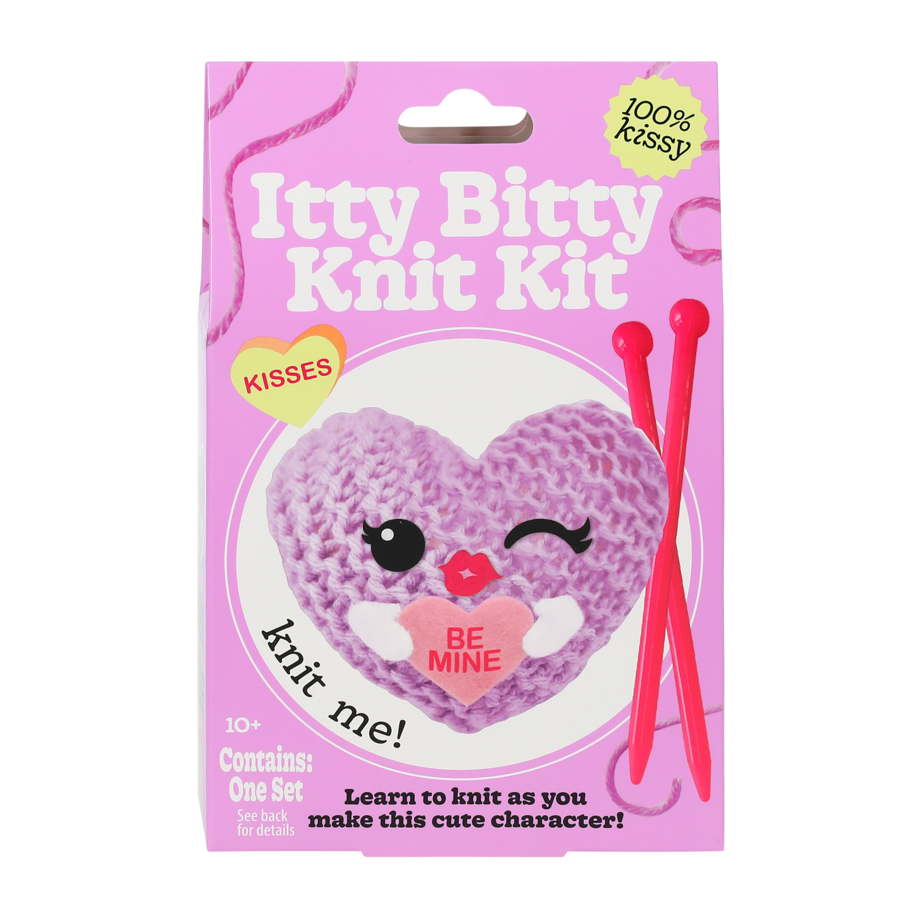Valentine's Itty Bitty Knit Kit Set