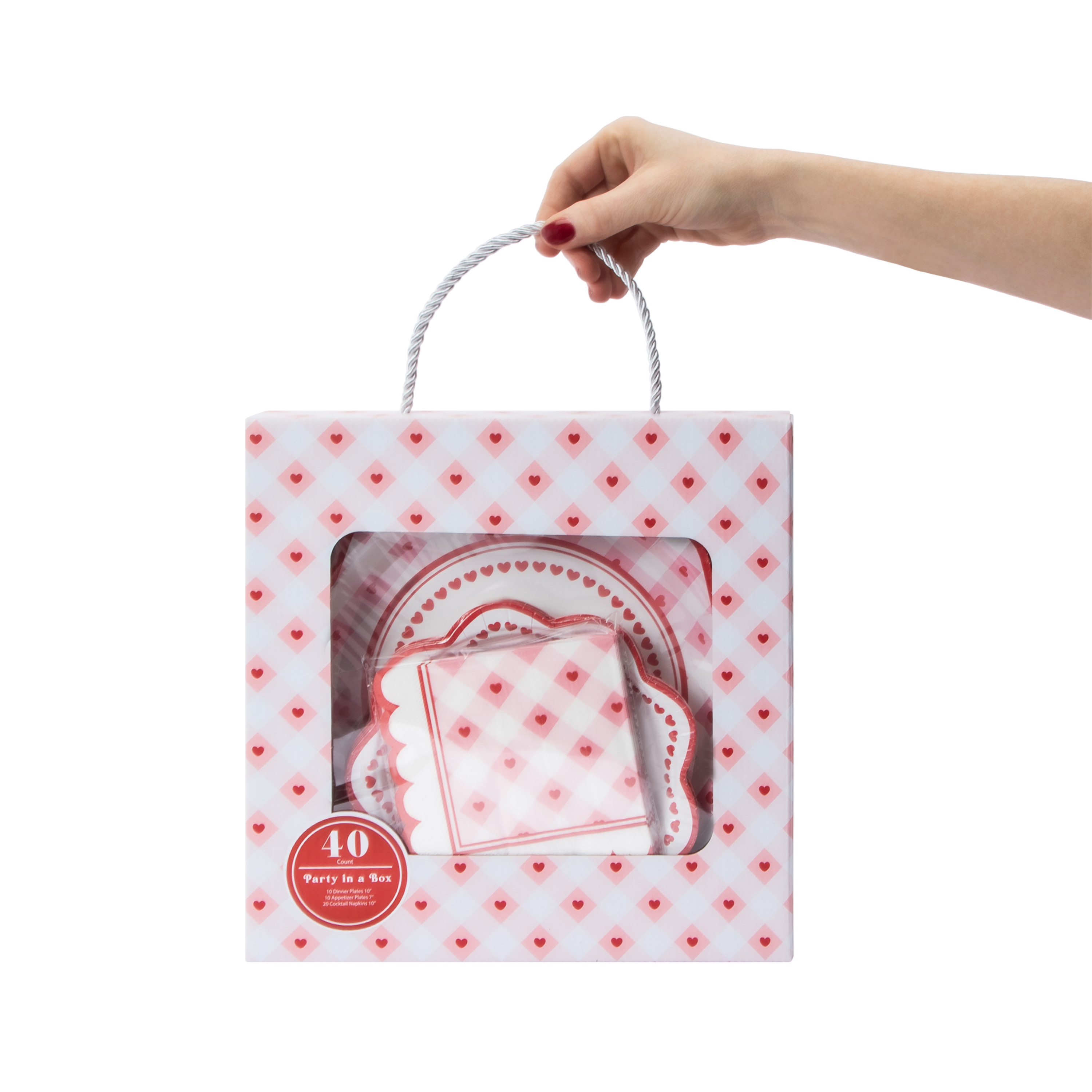 Valentine's Day Party In A Box 40-Count