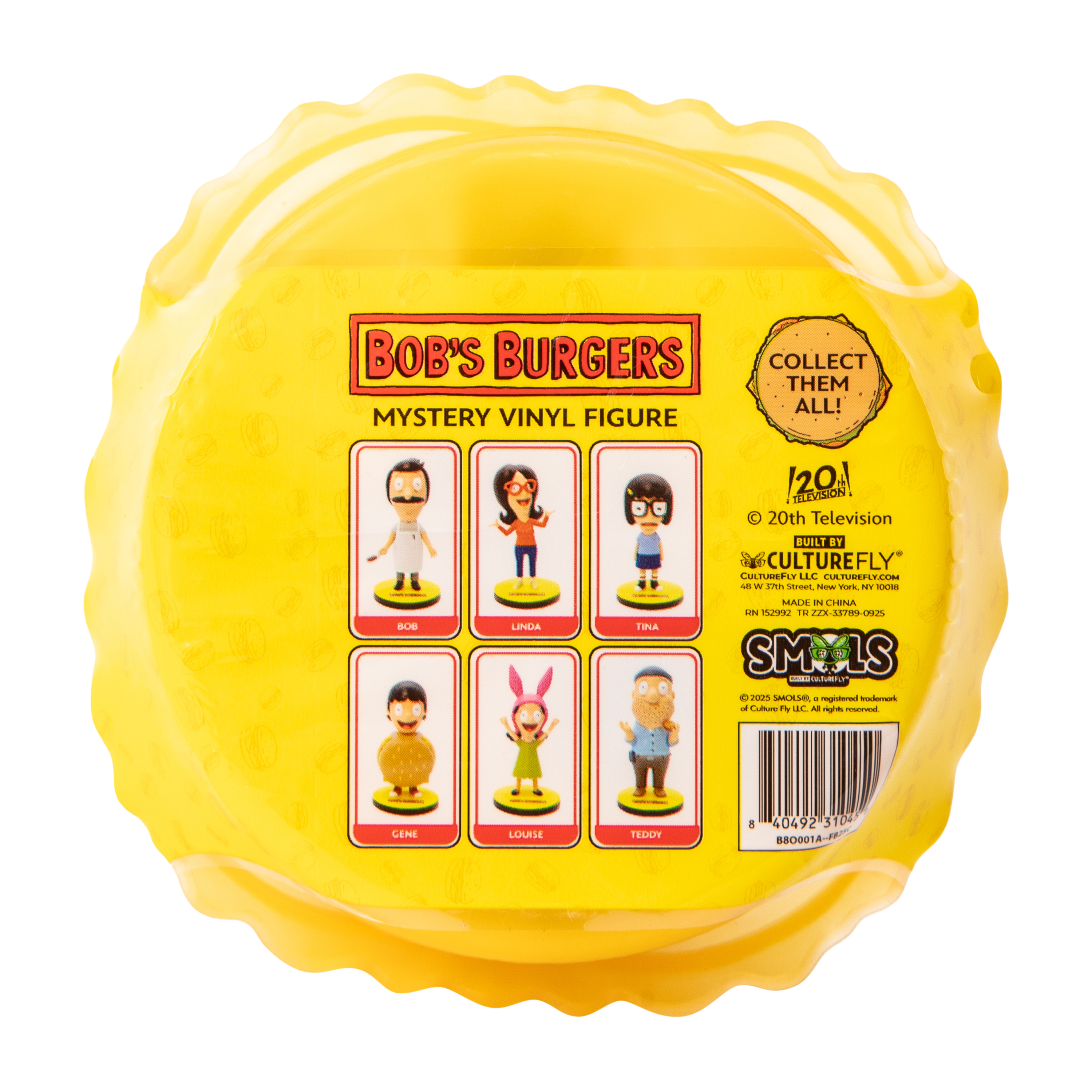 Bob's Burgers Mystery Vinyl Figure (Styles May Vary)
