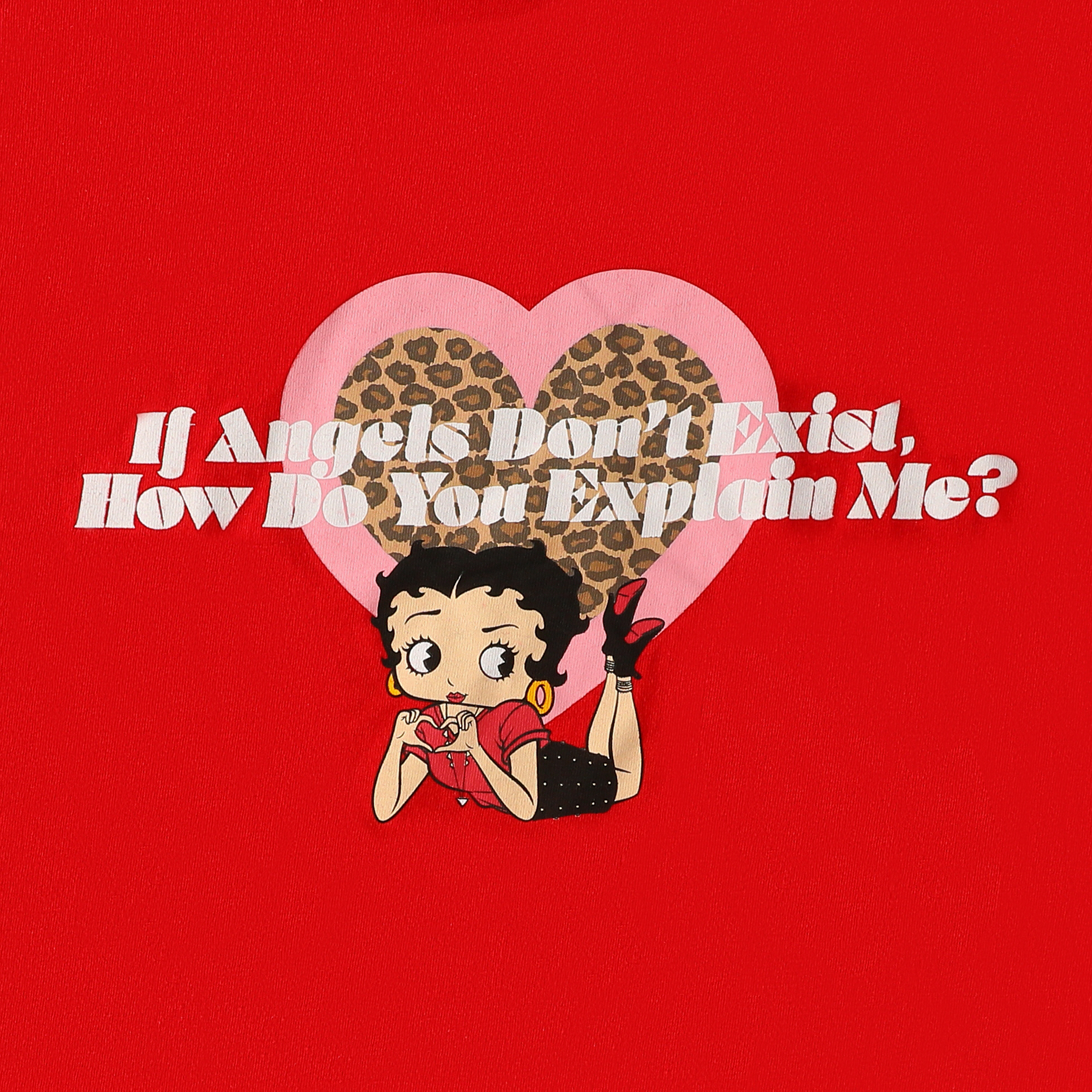 Betty Boop Heart Angel Graphic Tee