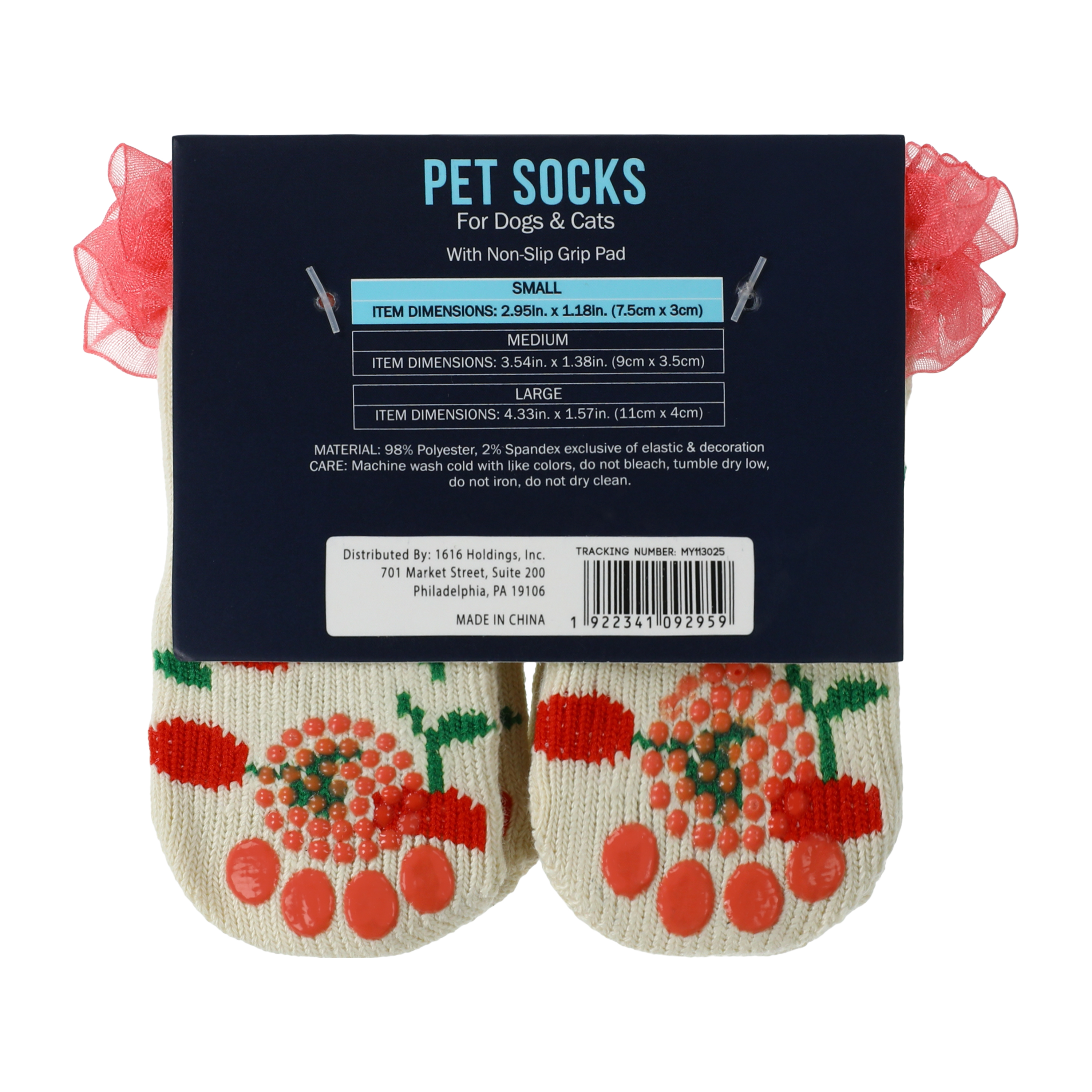 Pet Socks For Cat & Dogs 1-Pair