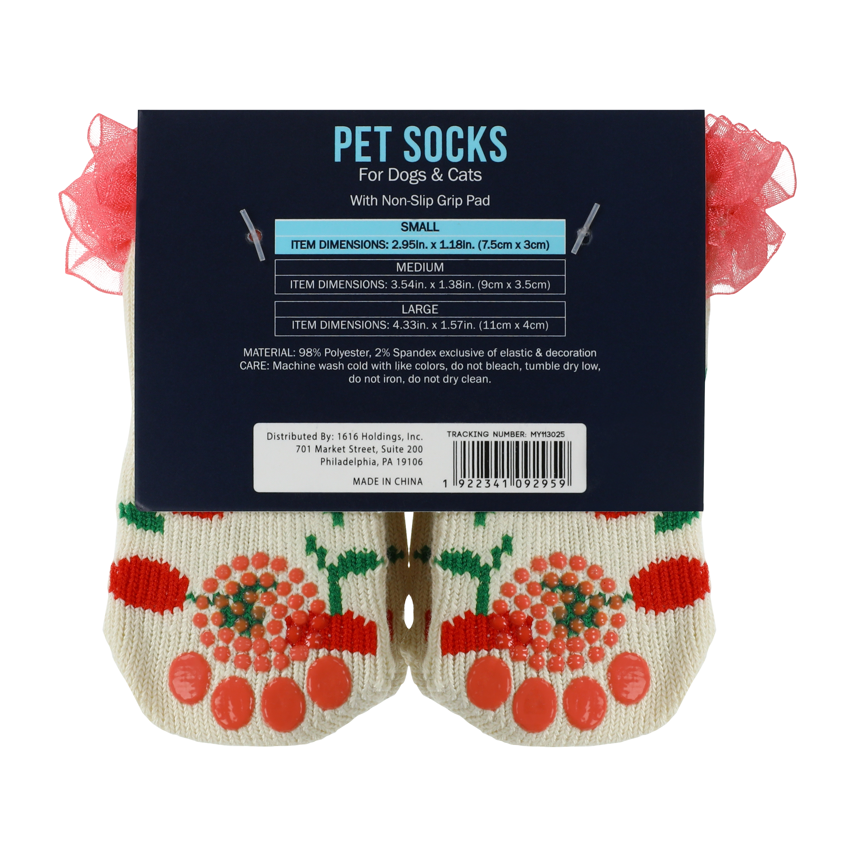 Pet Socks For Cat & Dogs 1-Pair