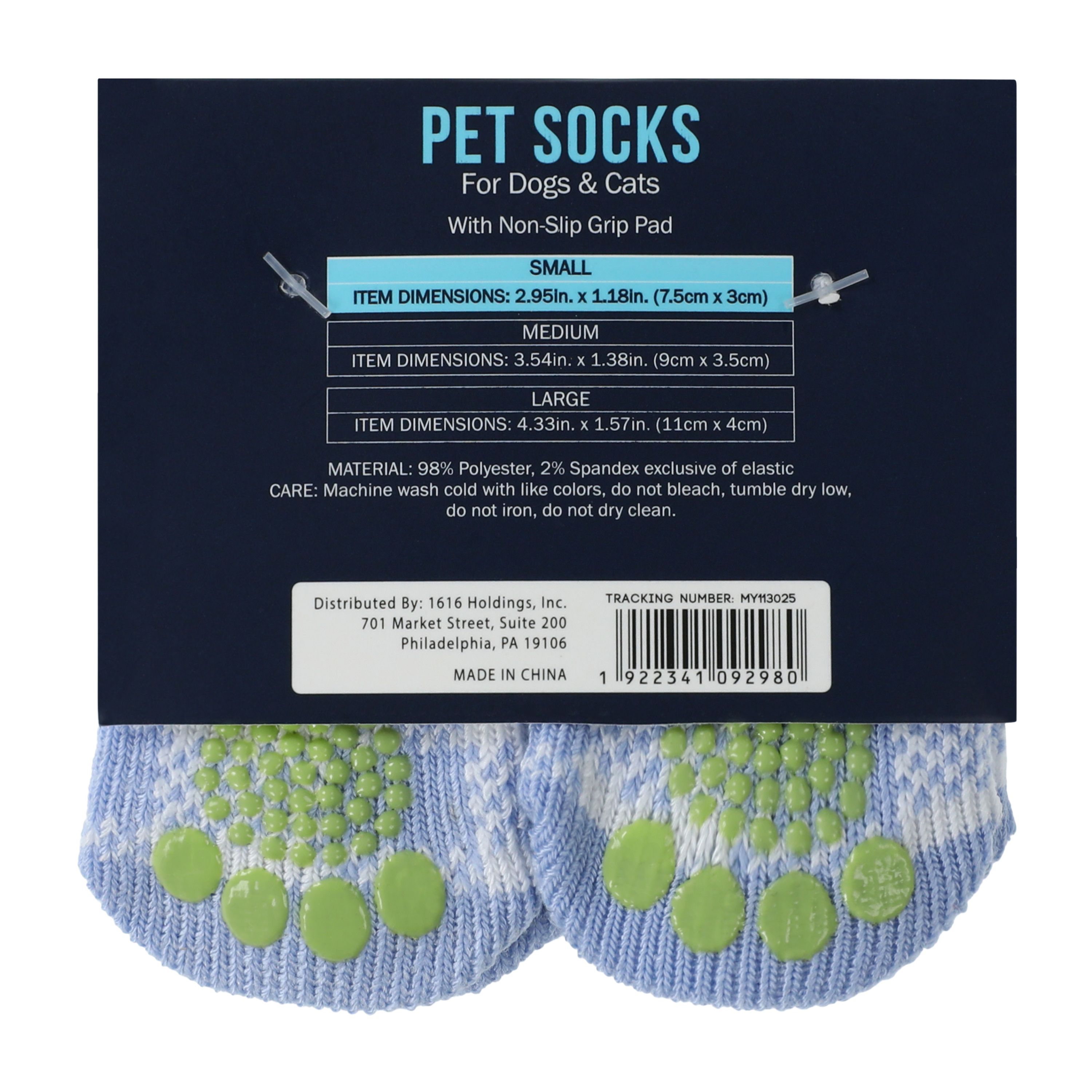 Pet Socks For Cat & Dogs 1-Pair