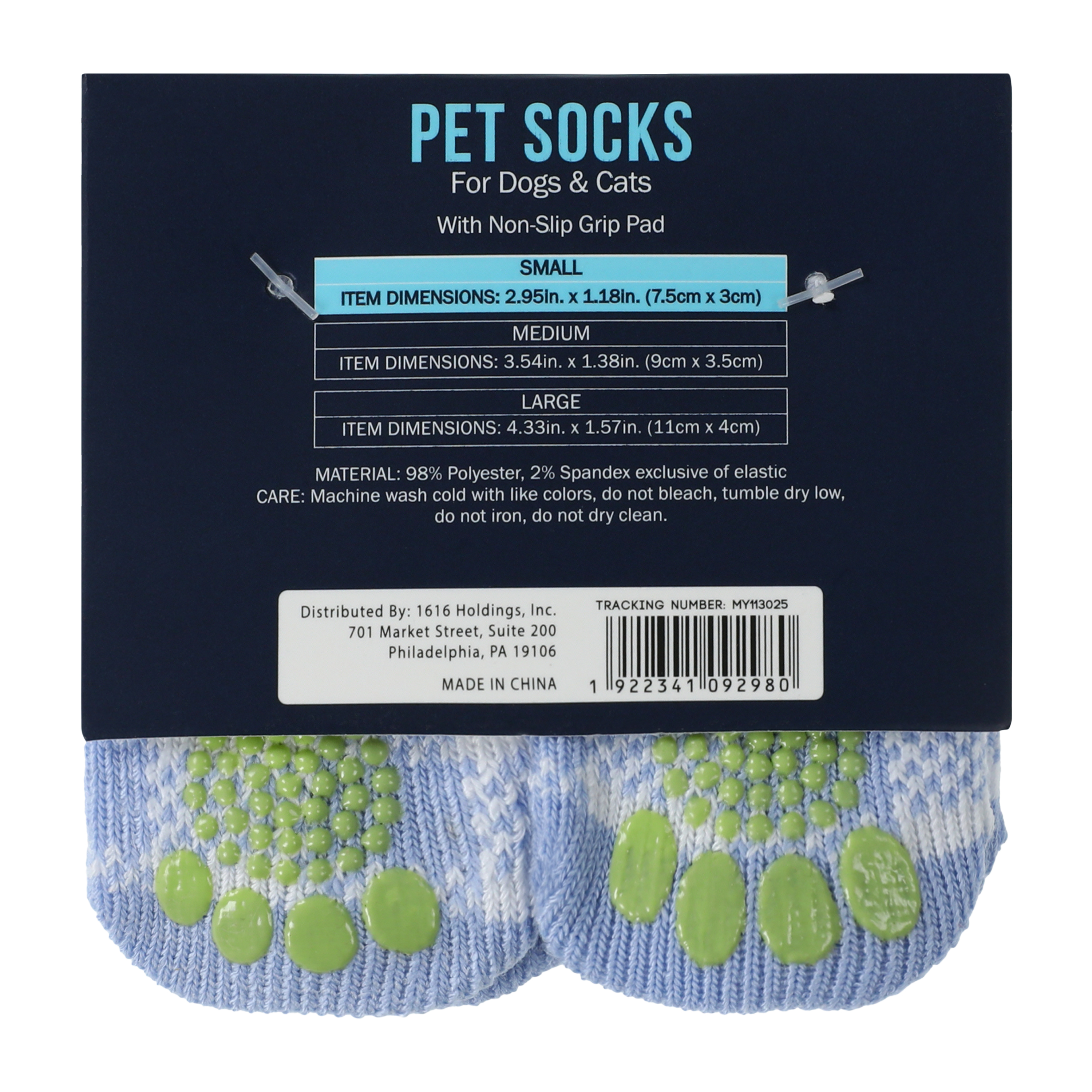 Pet Socks For Cat & Dogs 1-Pair