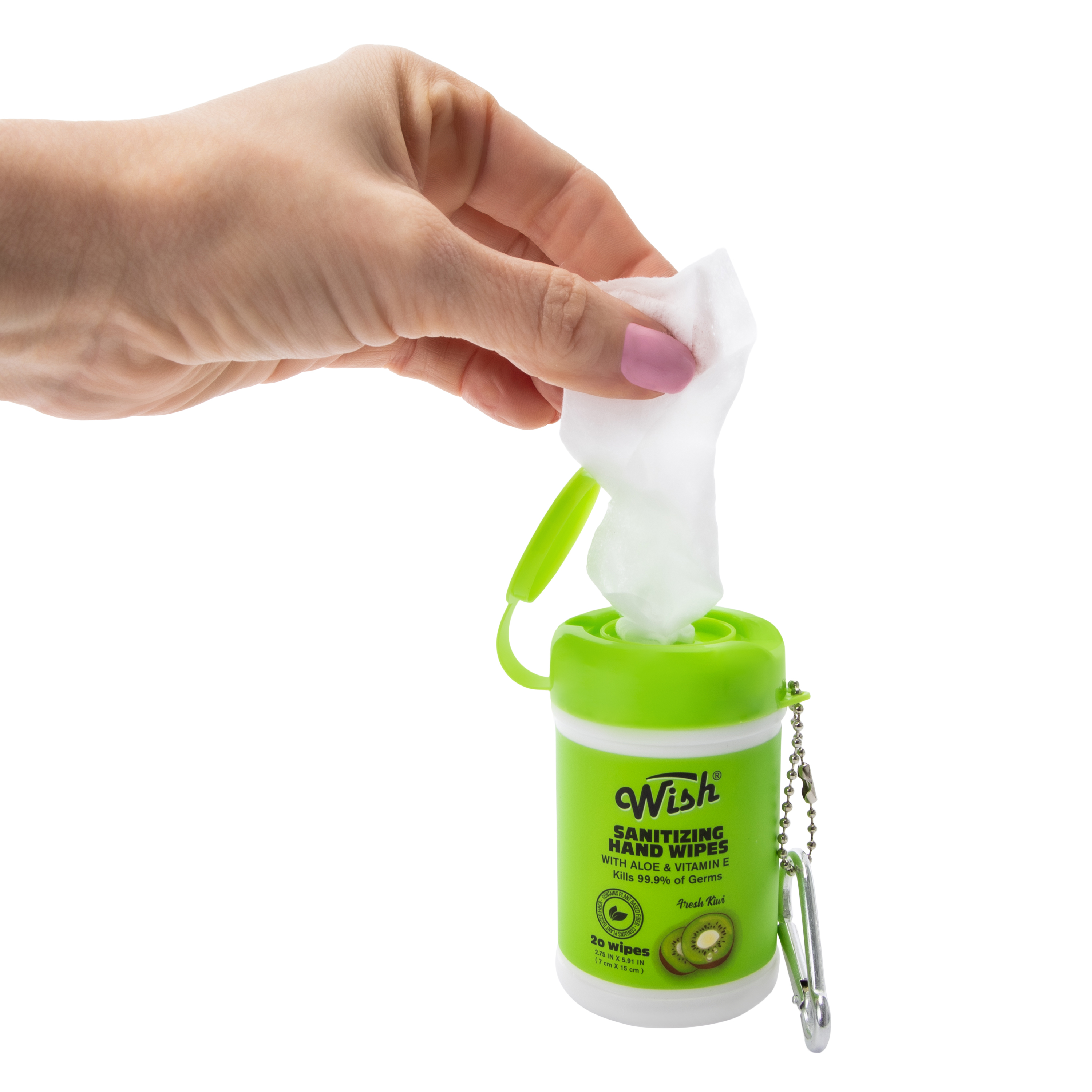 Wish® Sanitizing Hand Wipes 20-Pack