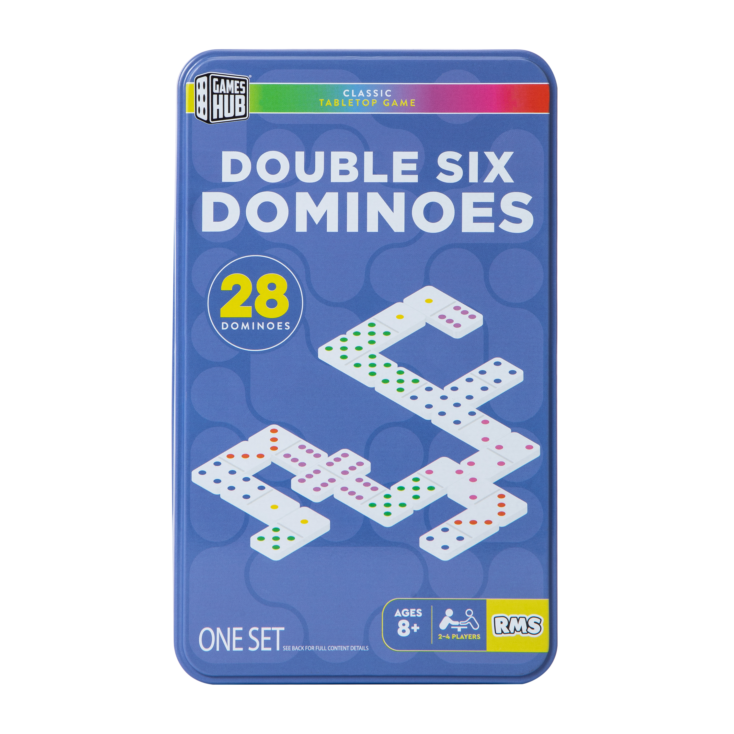 Double Six Dominoes Set