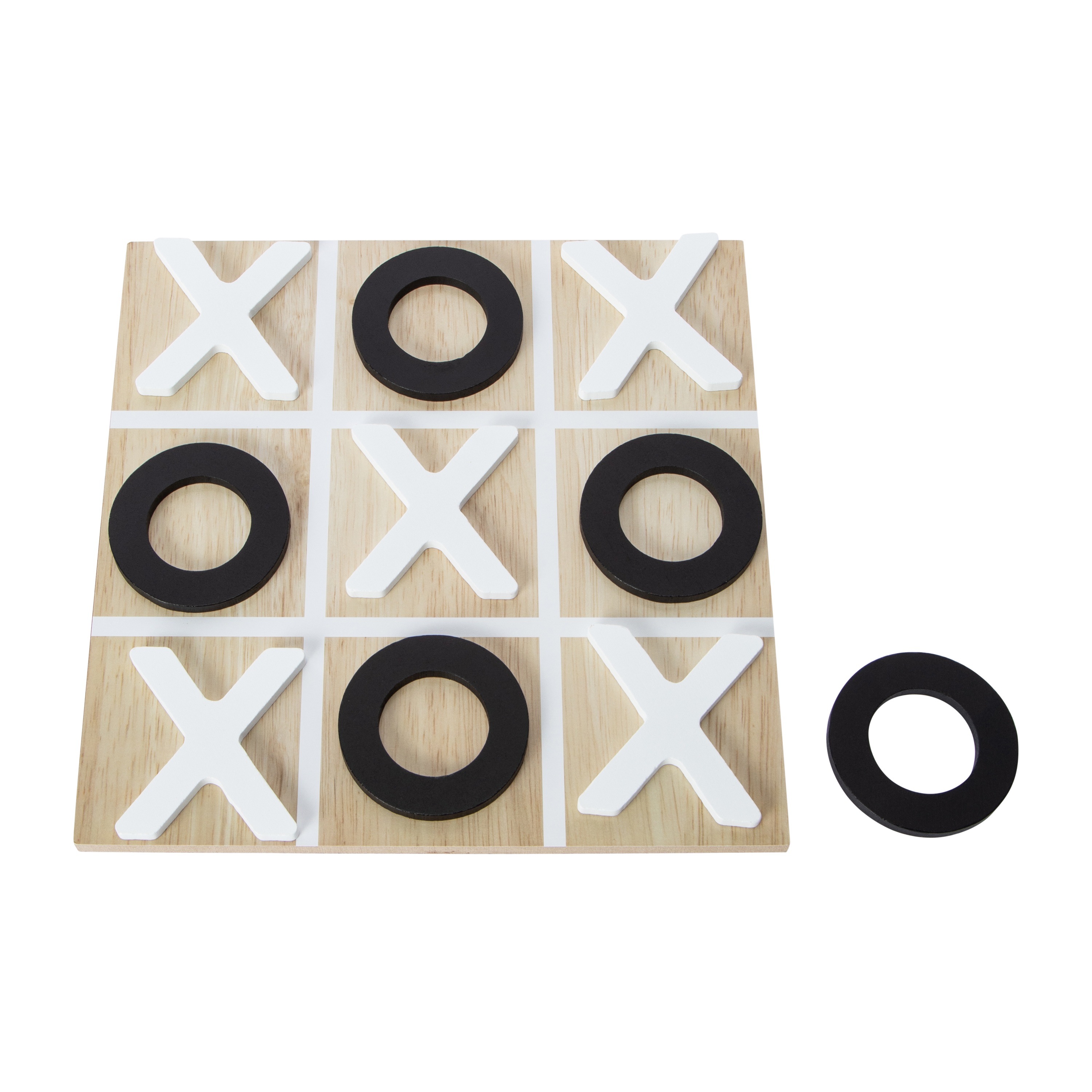Tic Tac Toe Classic Wooden Games Set