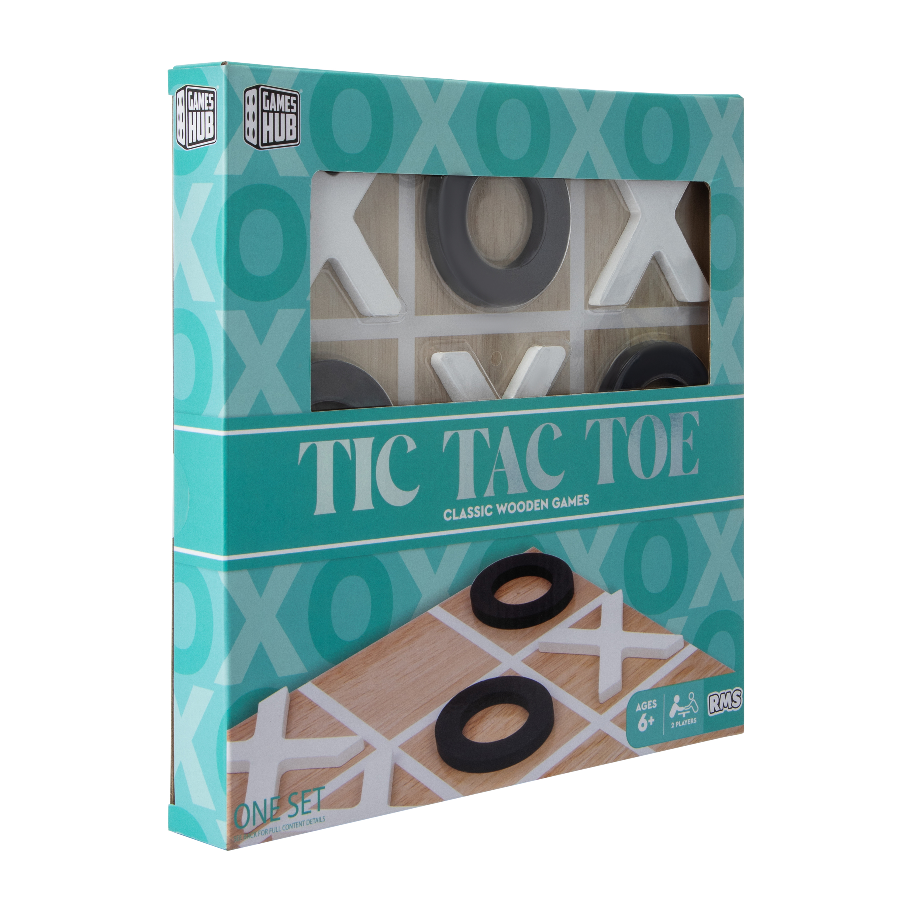 Tic Tac Toe Classic Wooden Games Set