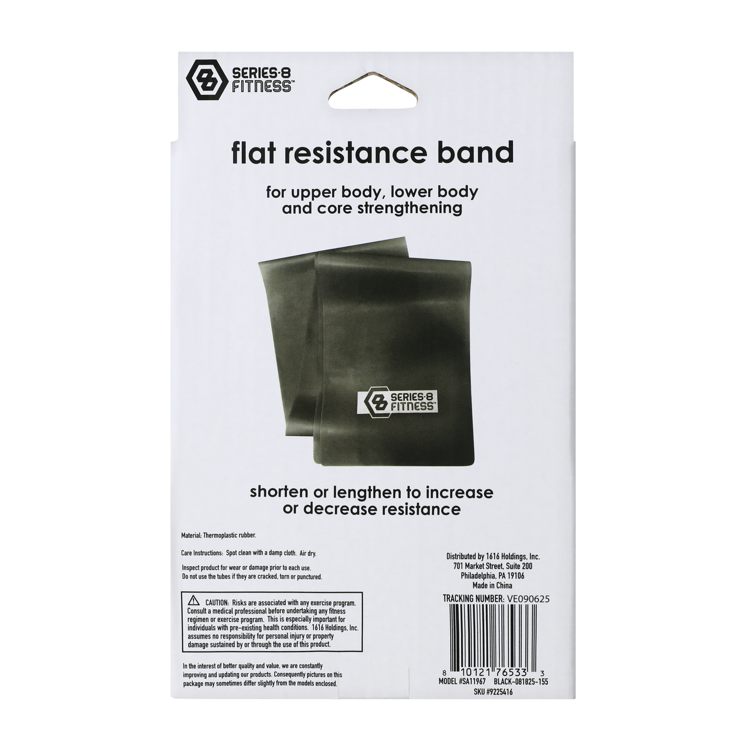 Series-8 Fitness™ Flat Resistance Band