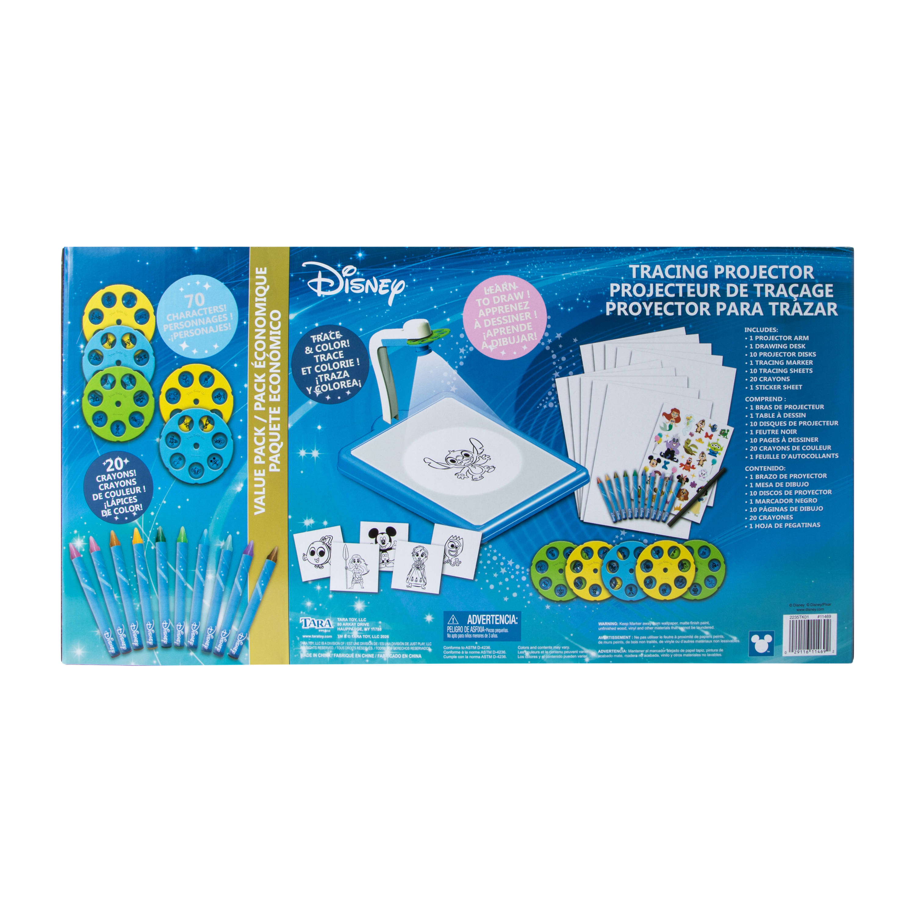 Disney Tracing Projector Value Pack Set