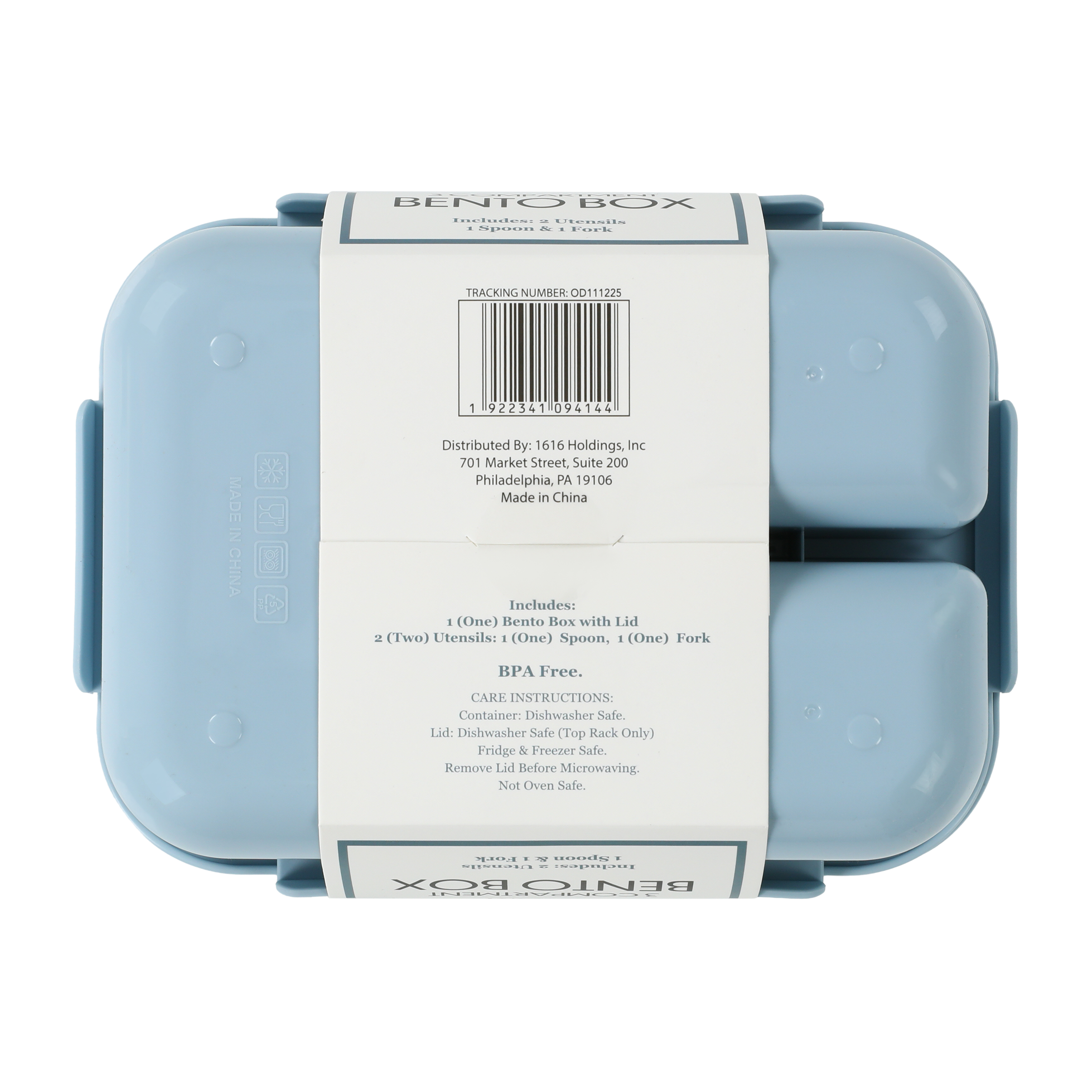 Room 2 Room™ 3 Compartment Bento Box 50.7oz