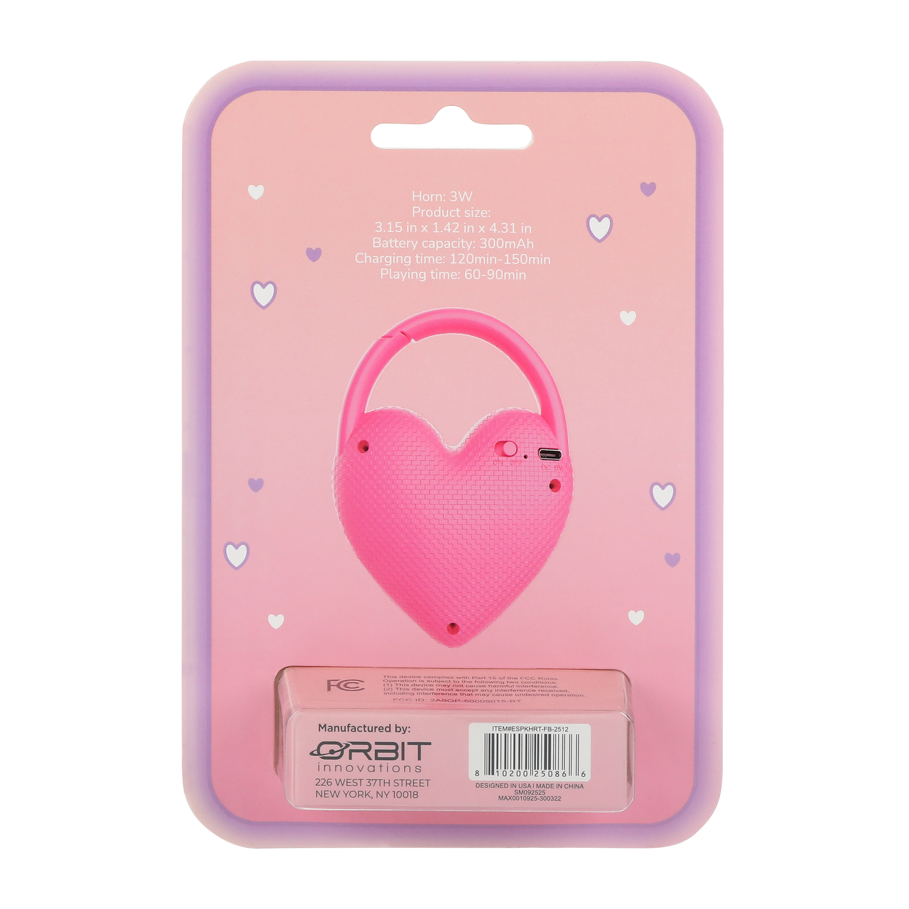Heart Wireless Speaker