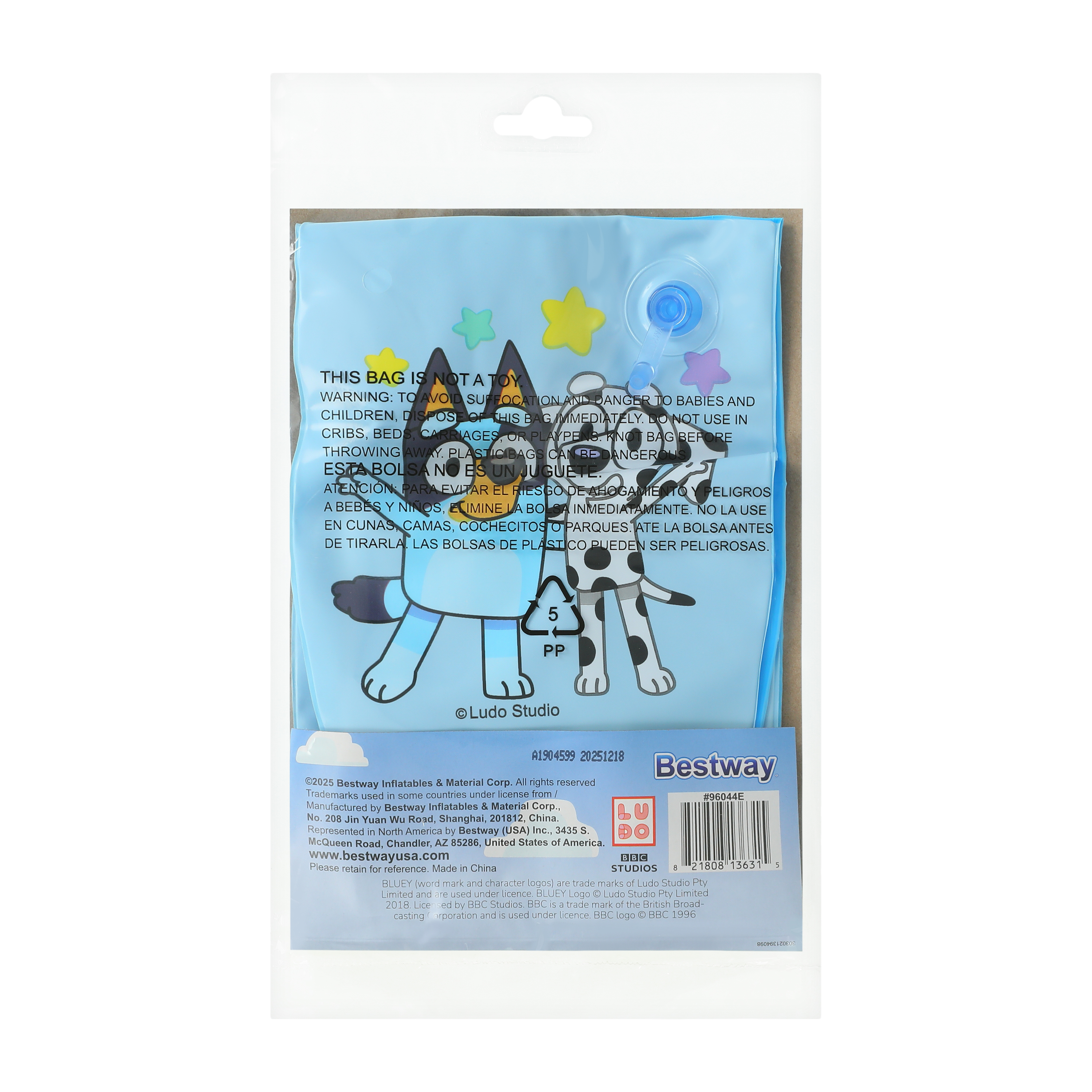 Licensed Bluey™ Inflatable Armbads