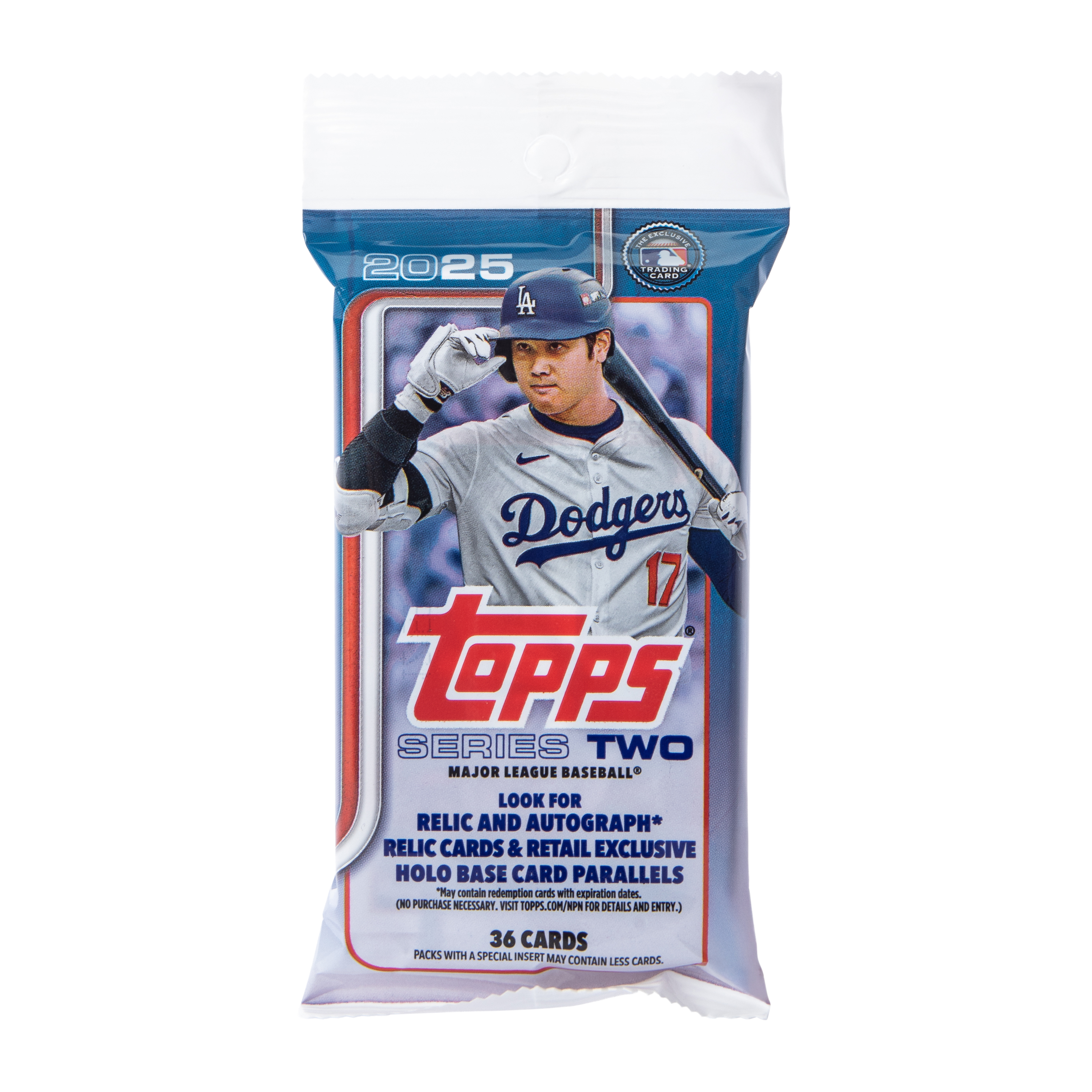 Topps® 2025 Series 2 MLB Card Pack 36-Count