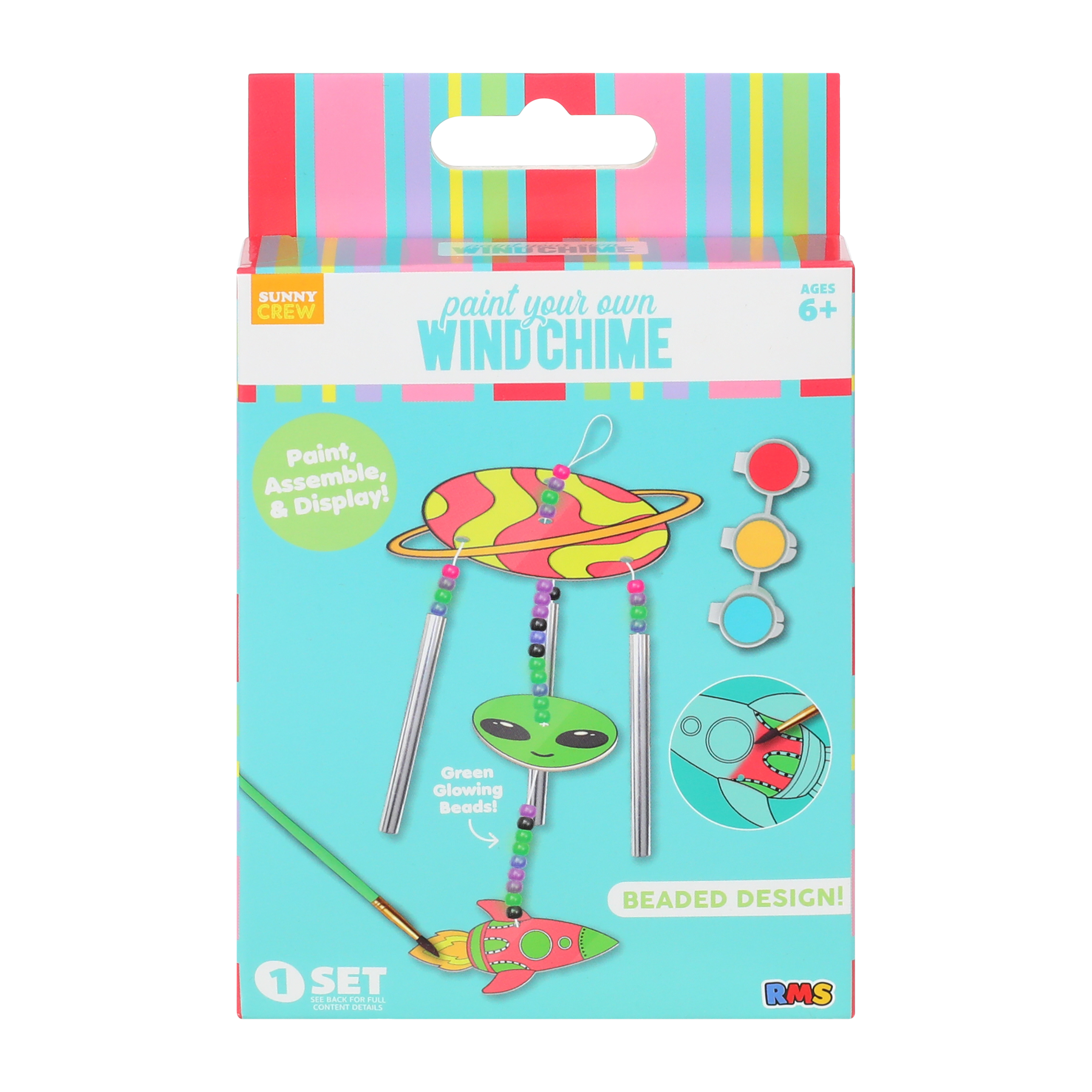 Sunny Crew Paint Your Own Windchime Set