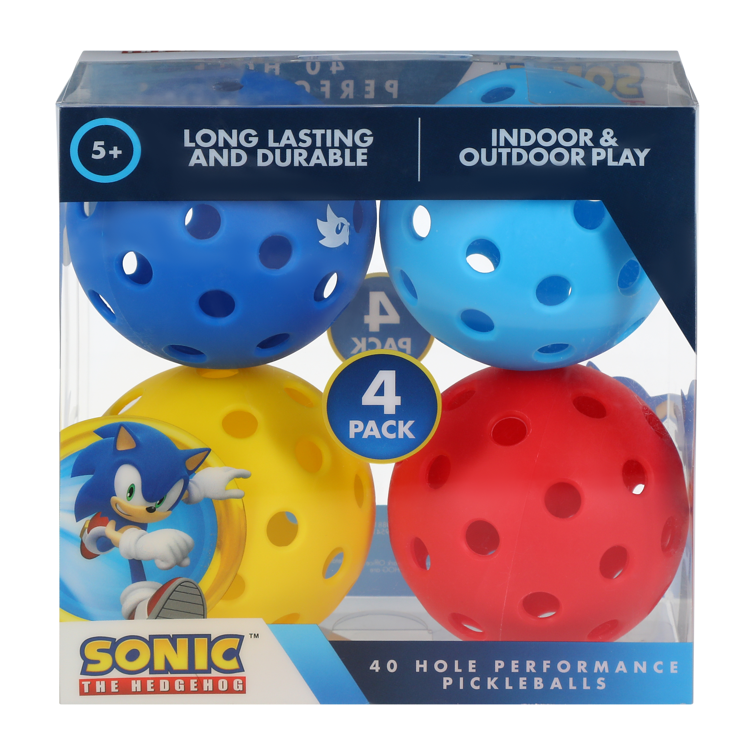Sonic The Hedgehog™ Pickleballs 4-Pack