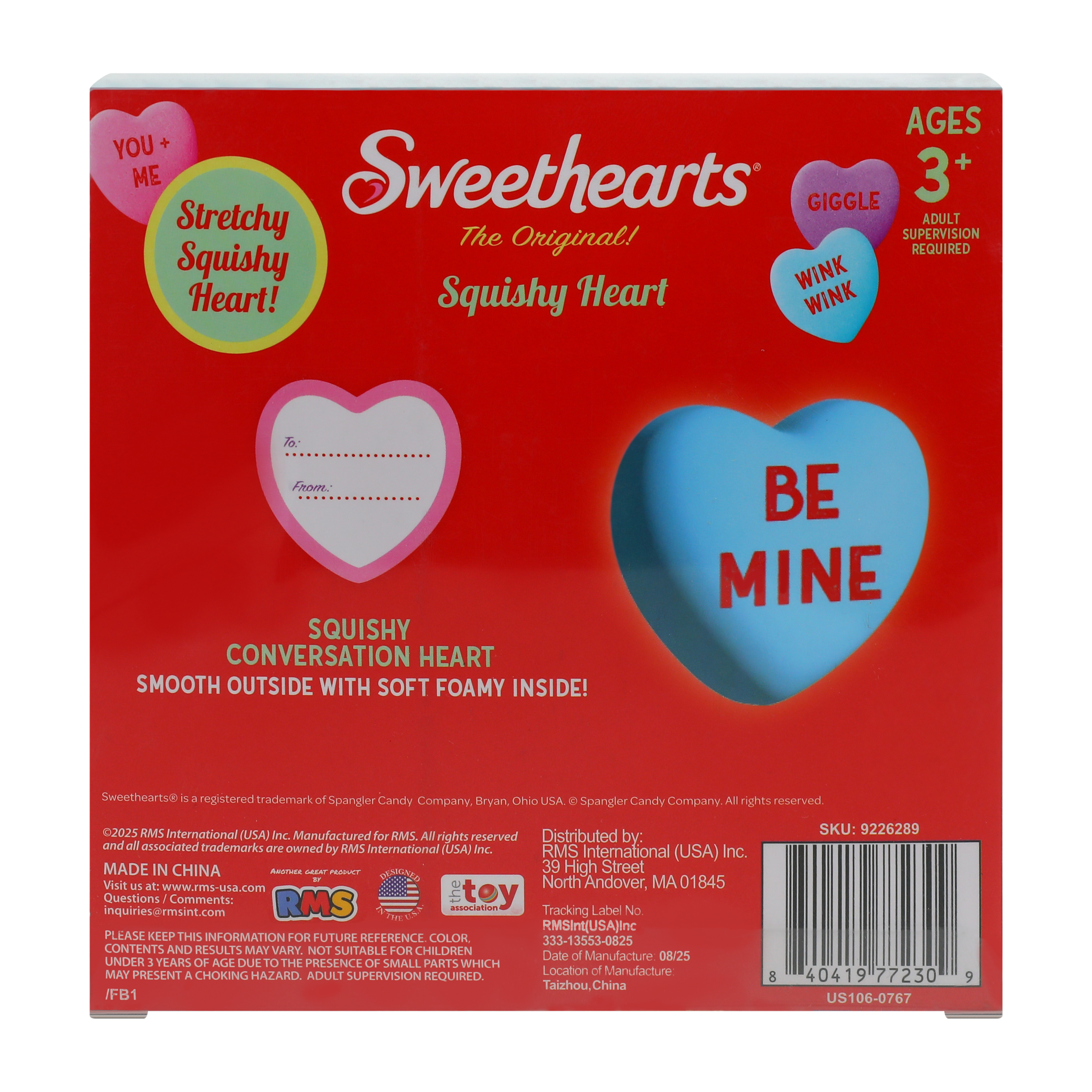 Sweethearts® Squishy Heart Set