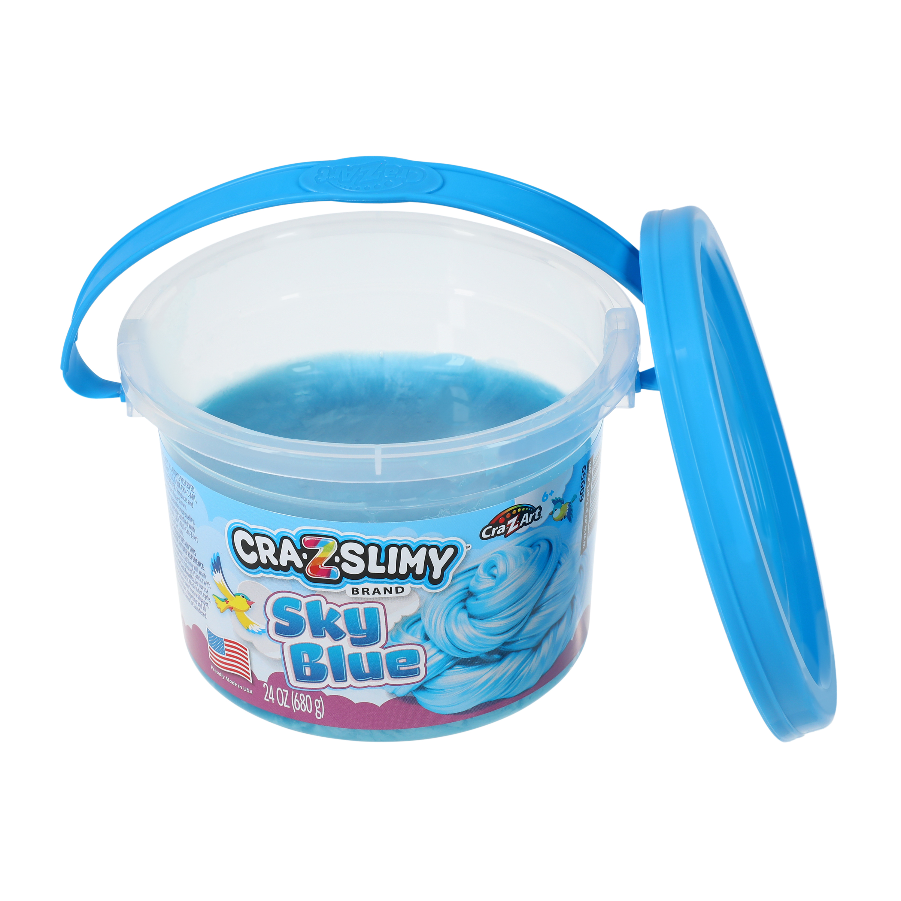 Cra-Z-Slimy™ Sky Blue Slime Tub 24oz